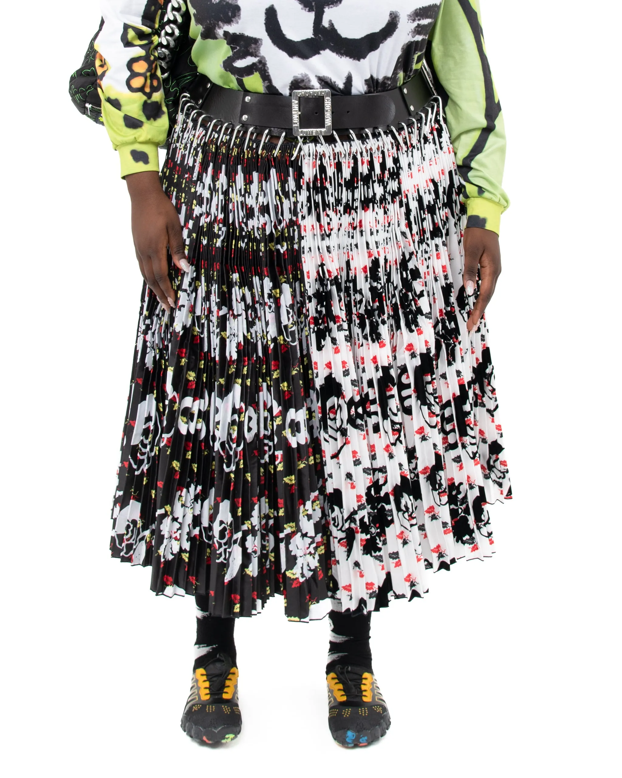 Adjustable Carabiner Midi Skirt sold by Chopova Lowena