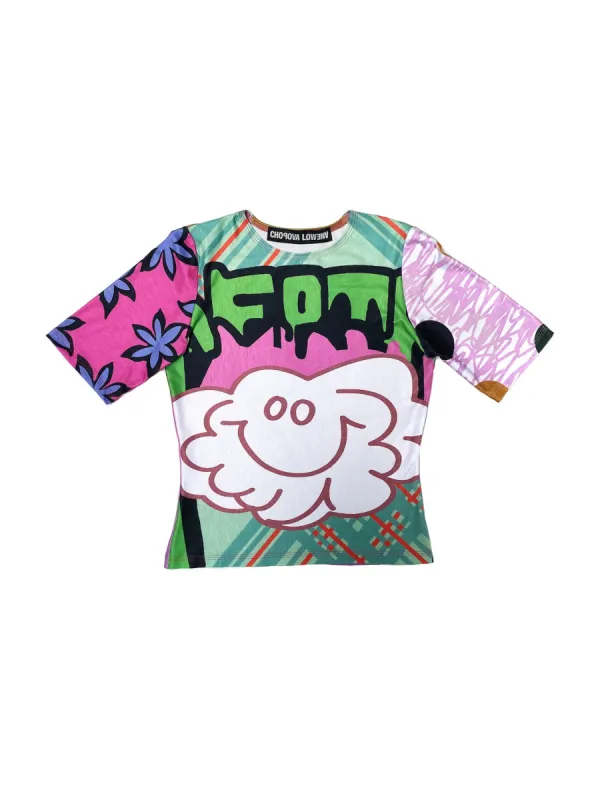 Smiley Cloud + Scribble Top sold by Chopova Lowena