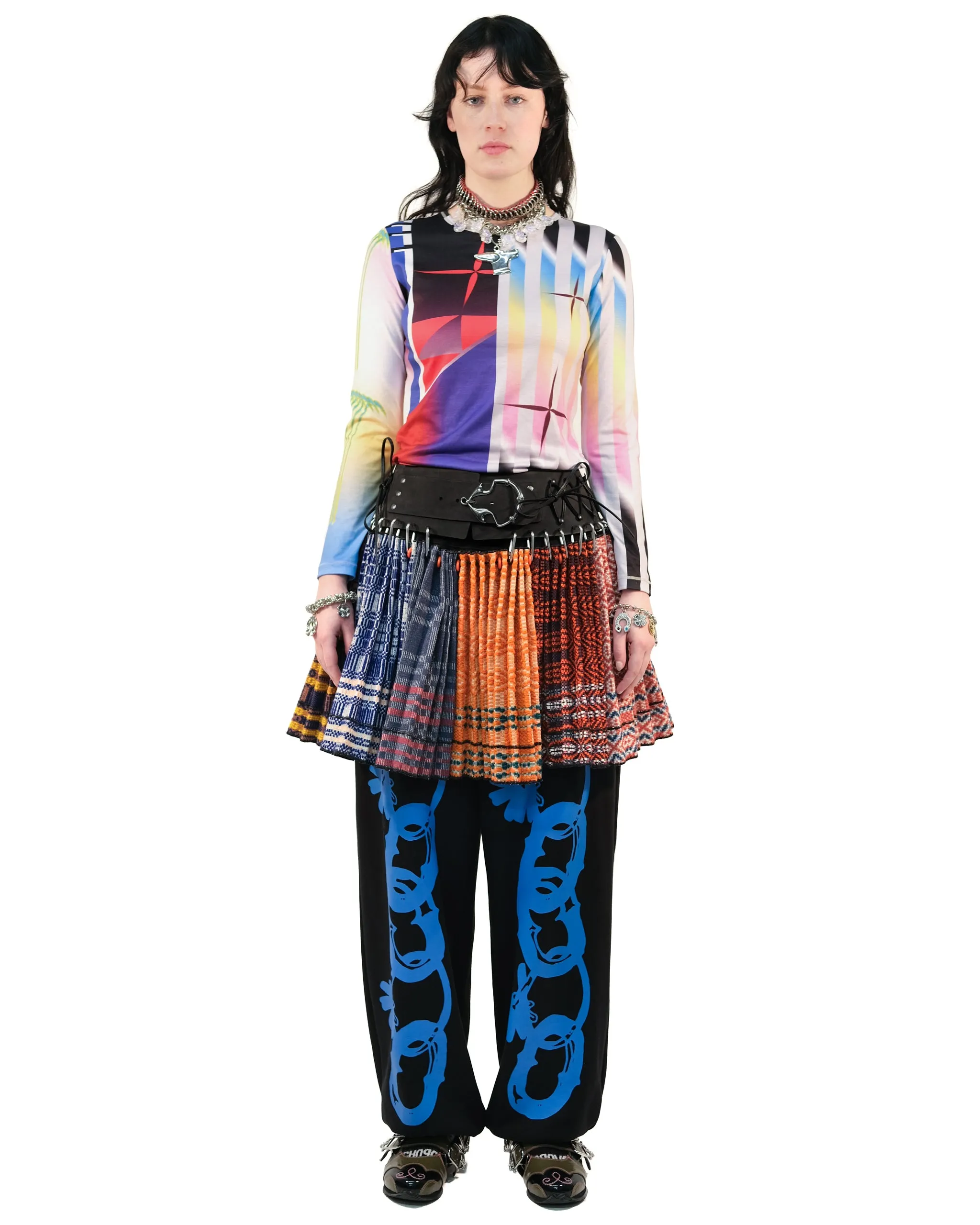 Garland Folkloric Mini Carabiner Skirt sold by Chopova Lowena product image thumbnail 2