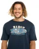 Finneus Fish Shirt - NAVY sold by Eidon