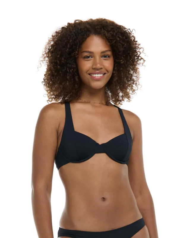 Maya Top - BLACK LICORICE sold by Eidon