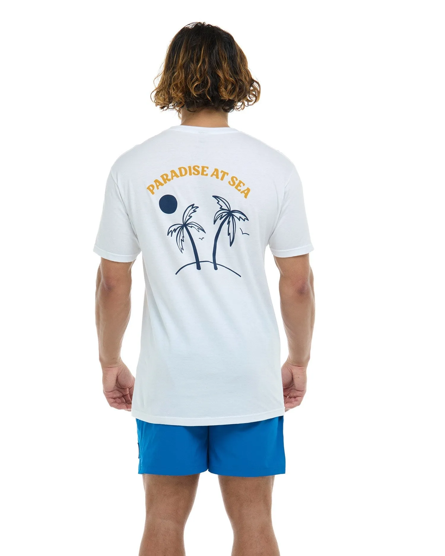 Paradise T-Shirt - WHITE sold by Eidon product image thumbnail 2