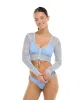 Aurora Crop Top - EVERGREEN sold by Eidon