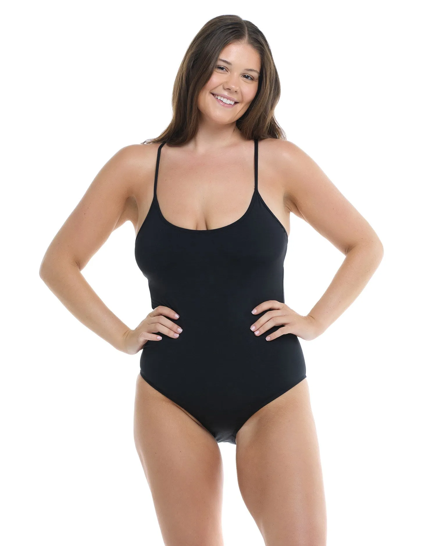 Naomi One-Piece - BLACK LICORICE sold by Eidon