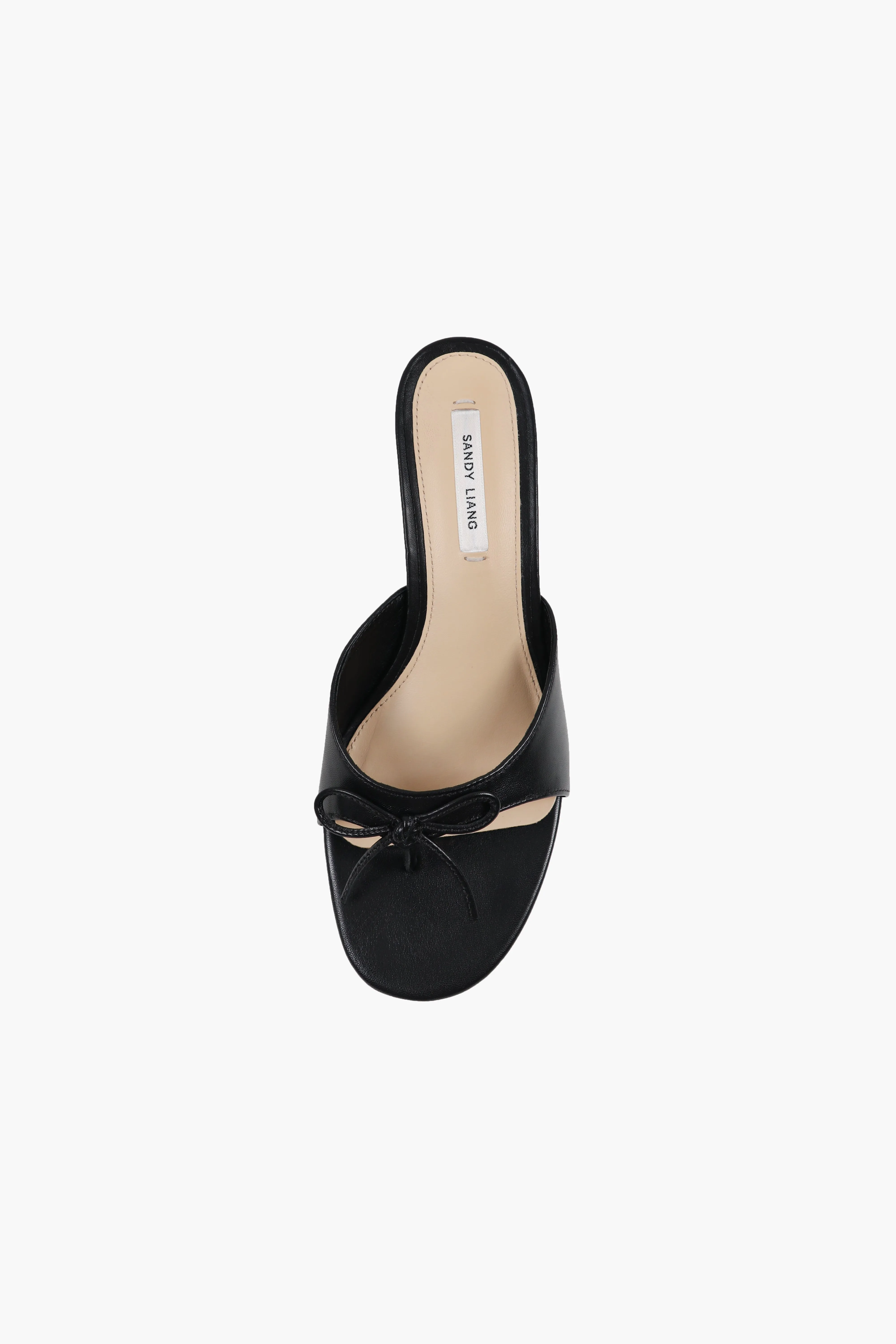 THONG MULE 60 IN BLACK NAPPA sold by Sandy Liang product image thumbnail 2