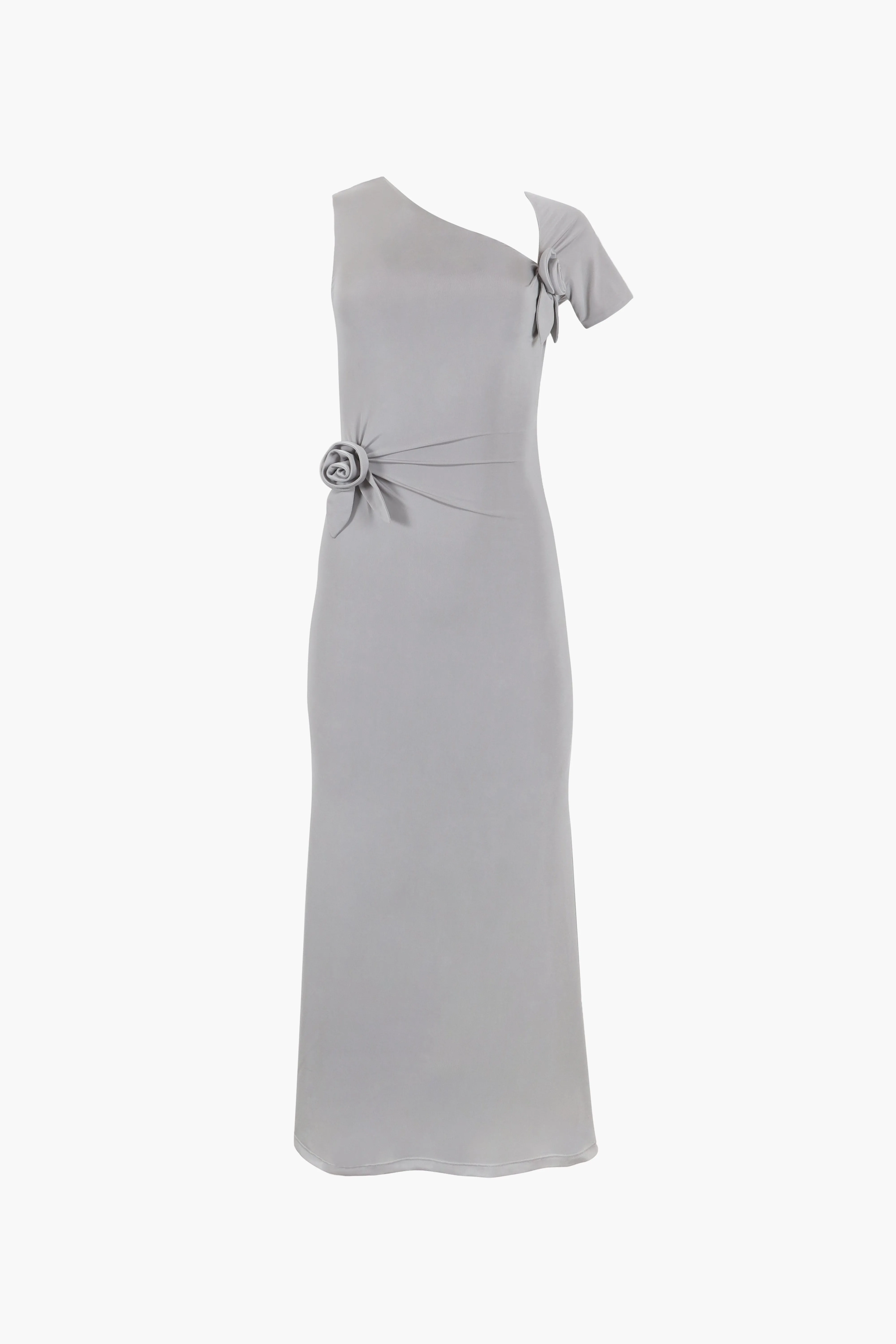 FILLE DRESS IN GREY sold by Sandy Liang