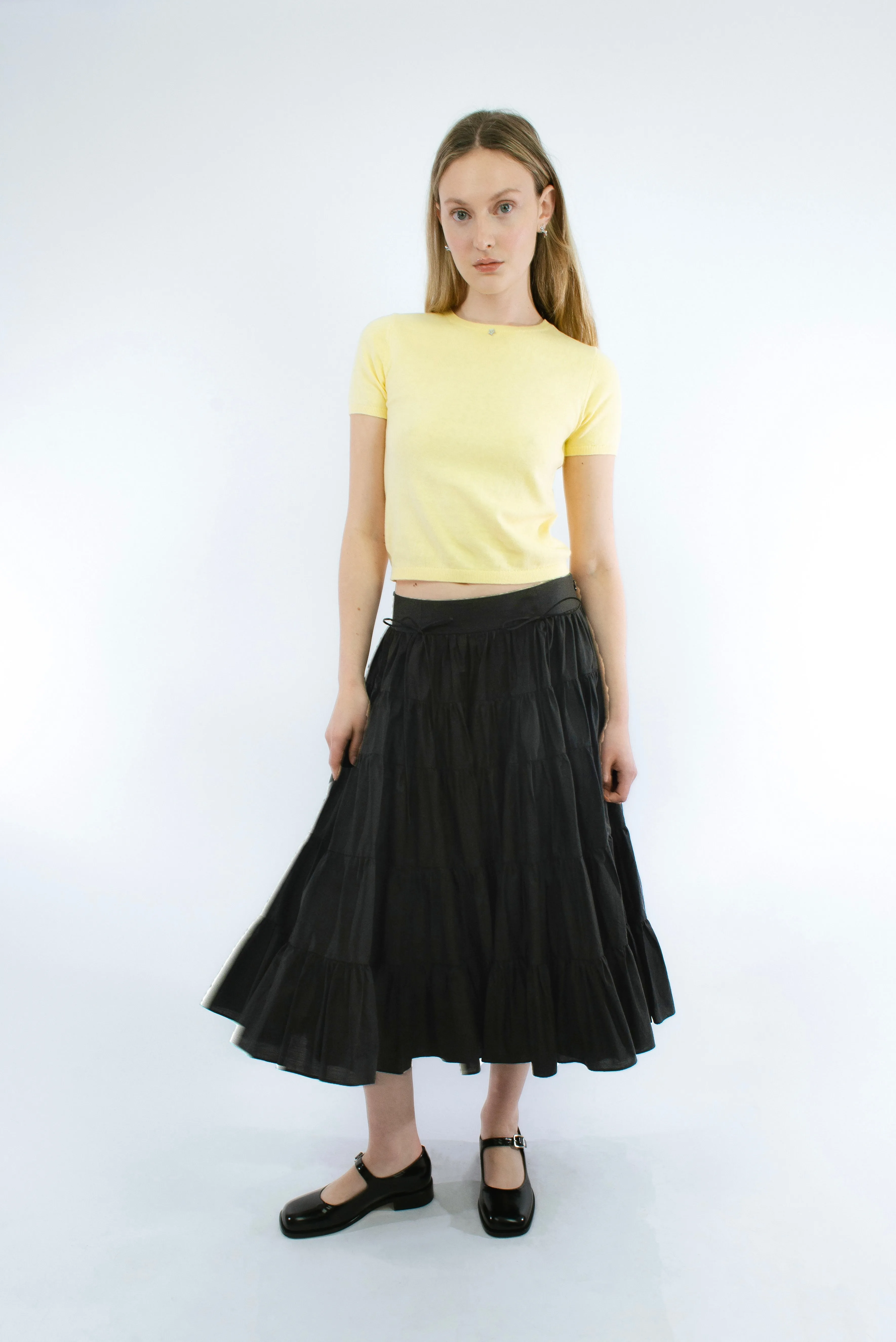 HETTI SKIRT IN BLACK sold by Sandy Liang product image thumbnail 4