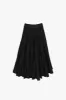 CHETTI SKIRT IN BLACK sold by Sandy Liang