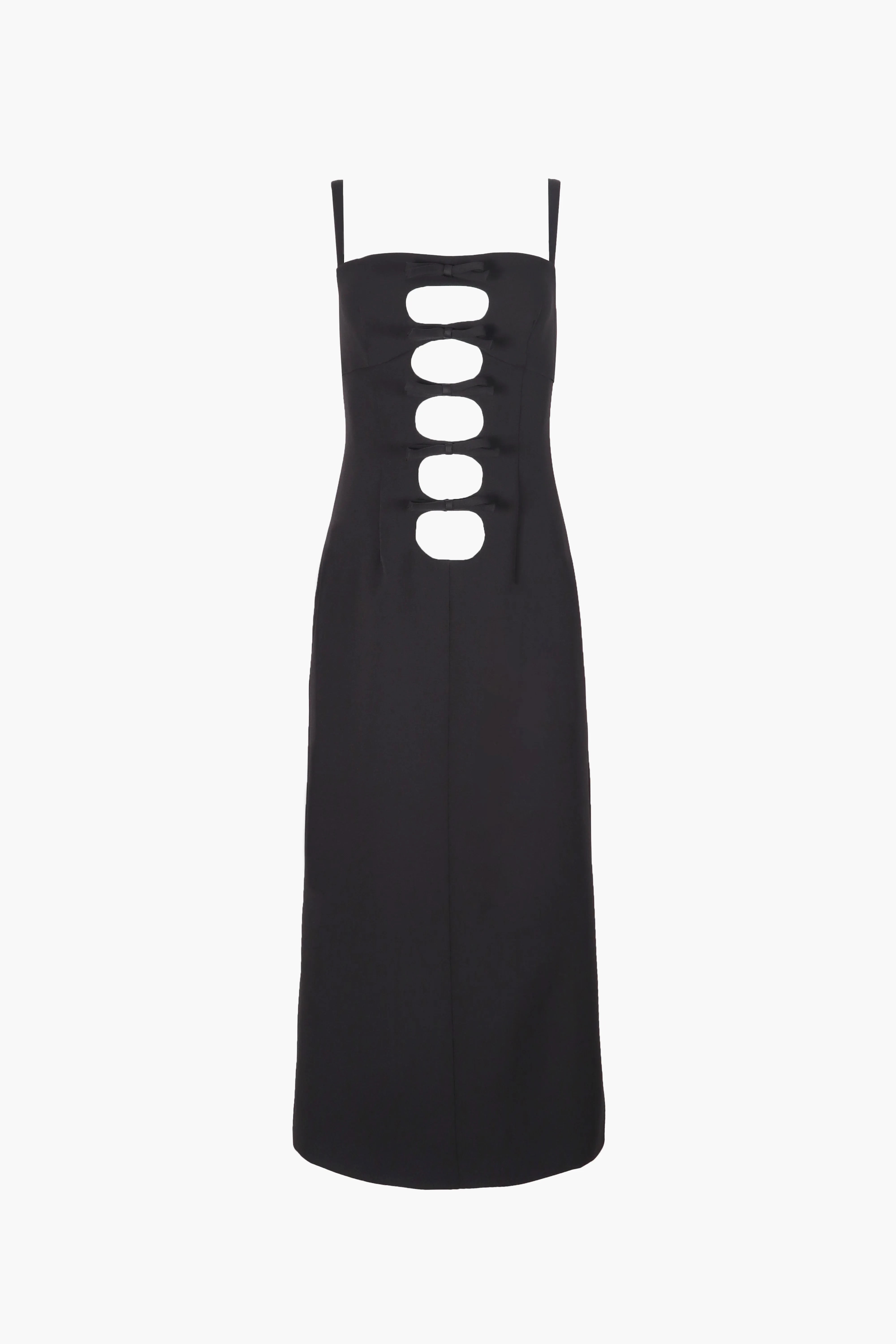 LEONIE DRESS IN BLACK sold by Sandy Liang