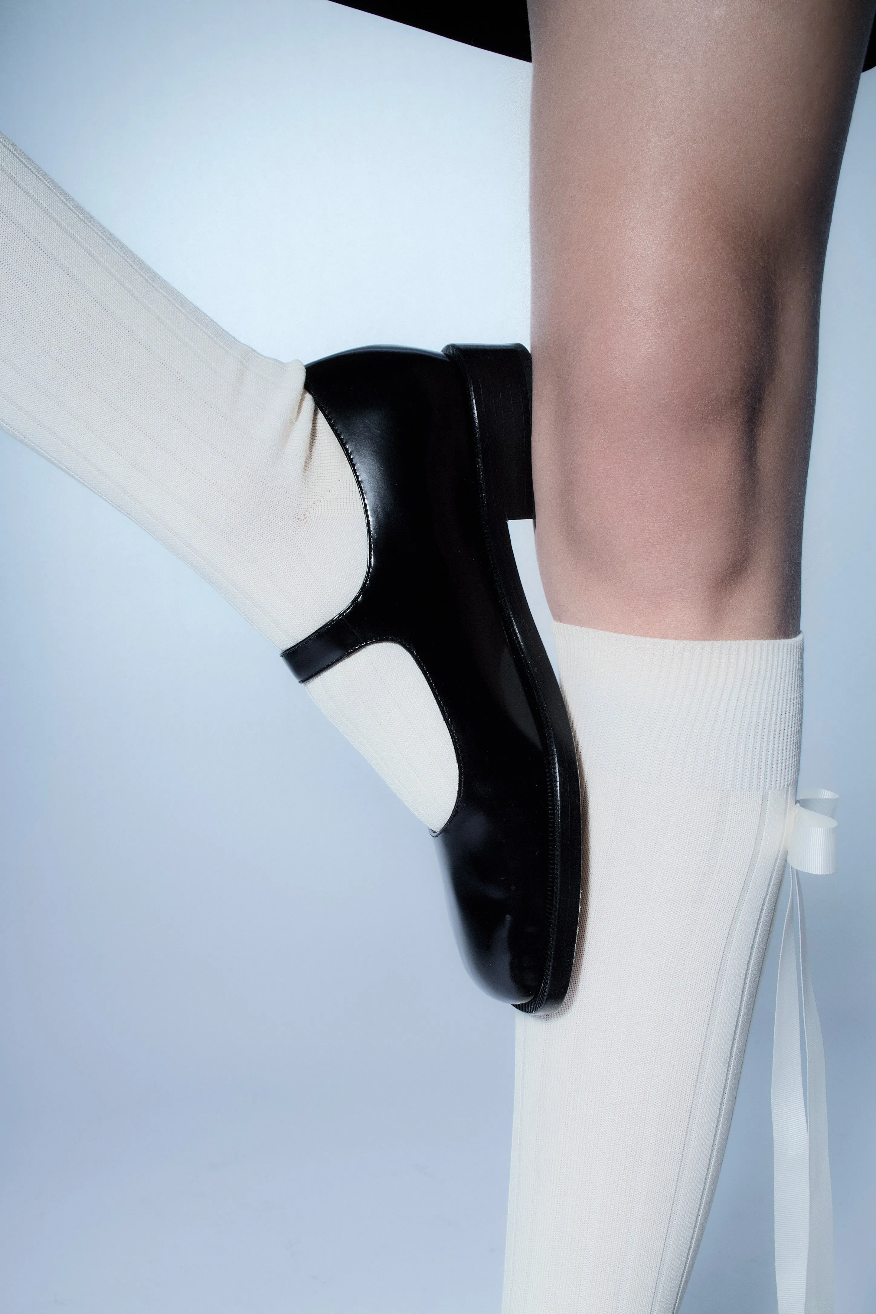 MJ 35 IN BLACK SPAZZOLATO sold by Sandy Liang product image thumbnail 3