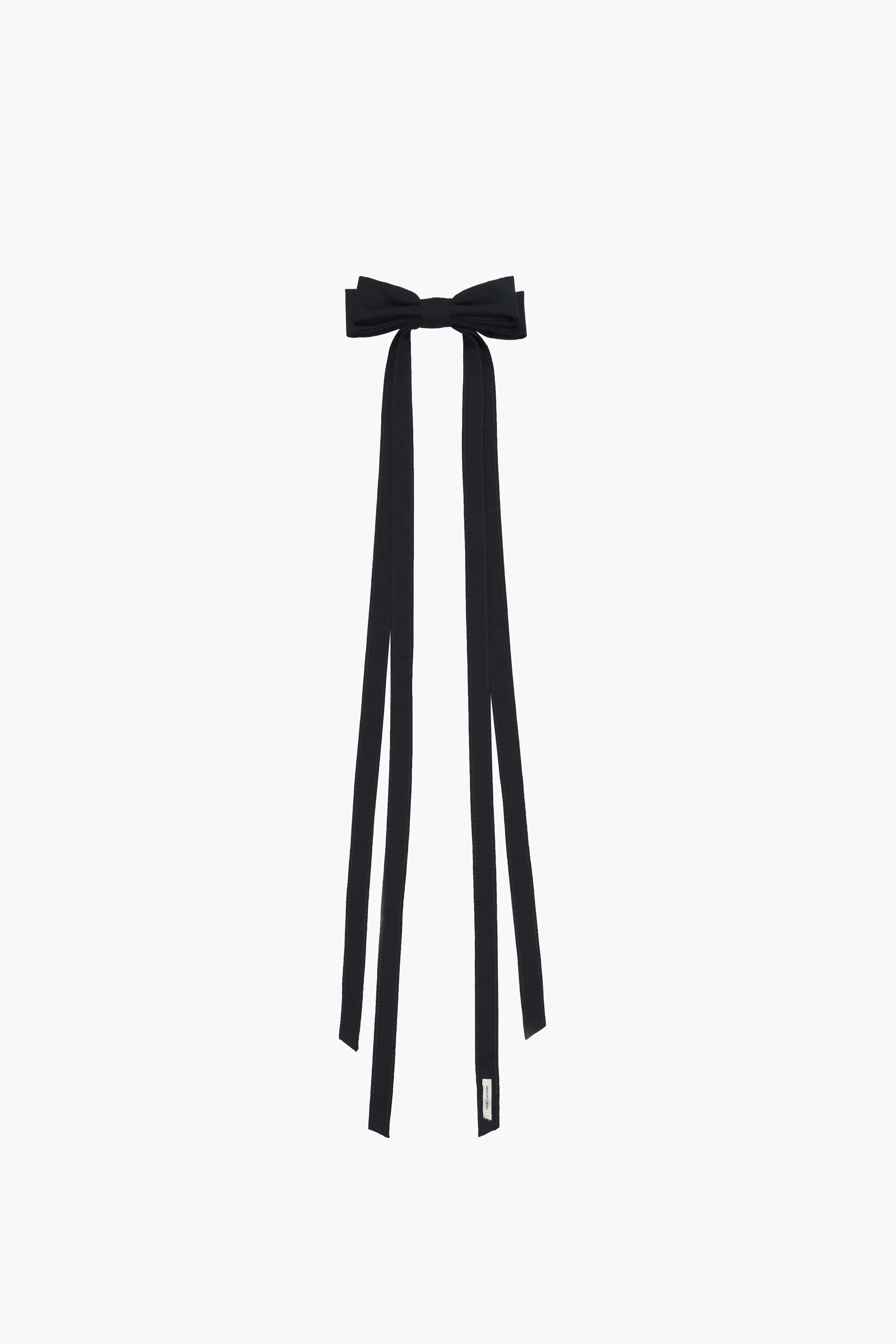 HIKARI BOW IN DARK NAVY sold by Sandy Liang