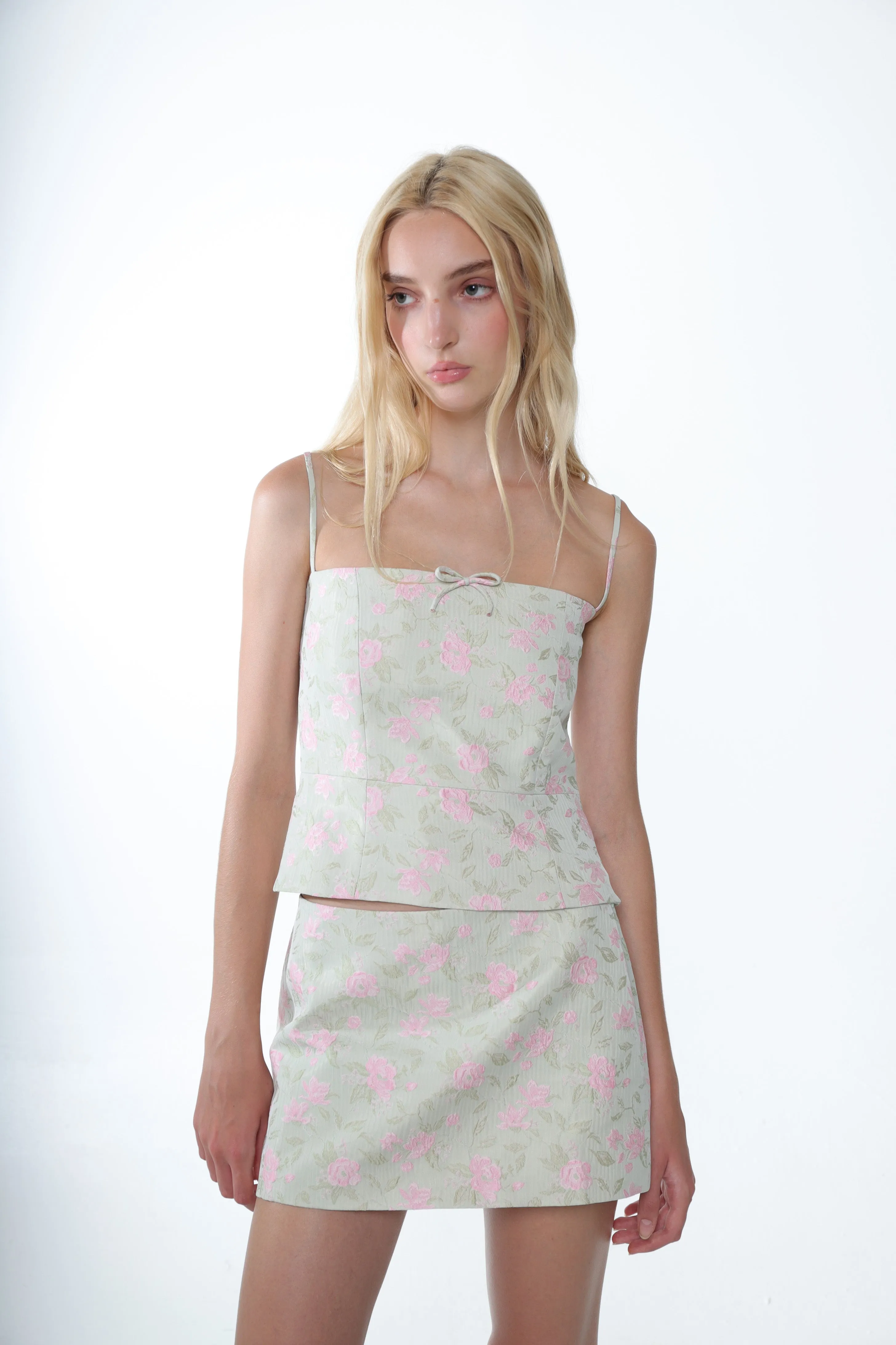 HUNTER TOP IN MINT sold by Sandy Liang product image thumbnail 3