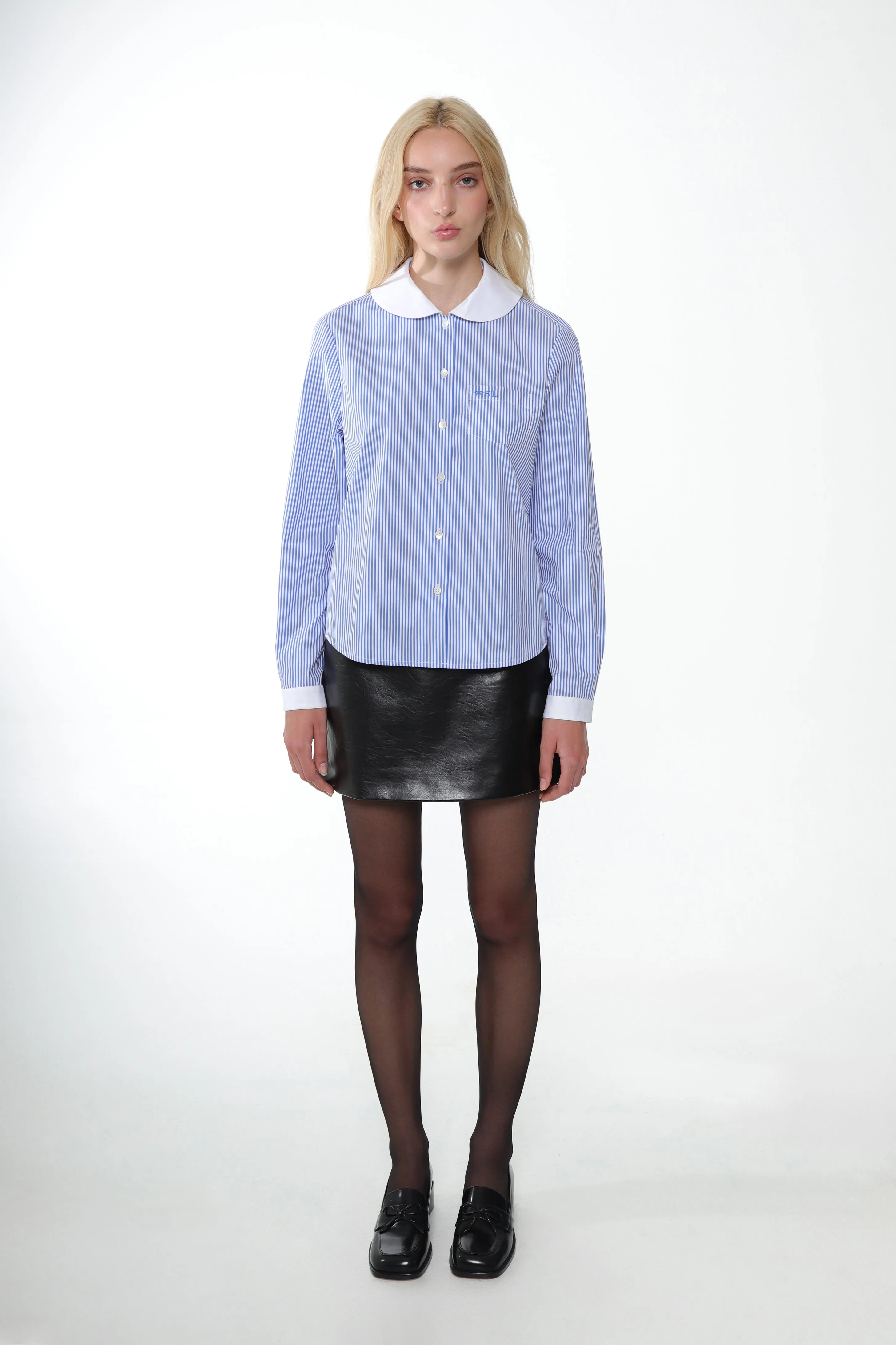 JUICE SKIRT IN BLACK sold by Sandy Liang product image thumbnail 2