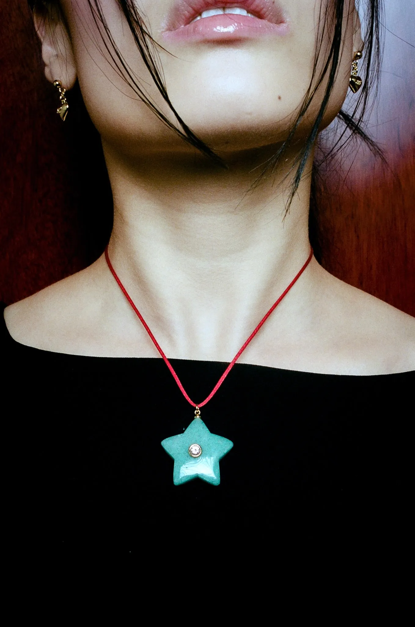 JADE SPARKLES NECKLACE sold by Sandy Liang product image thumbnail 3