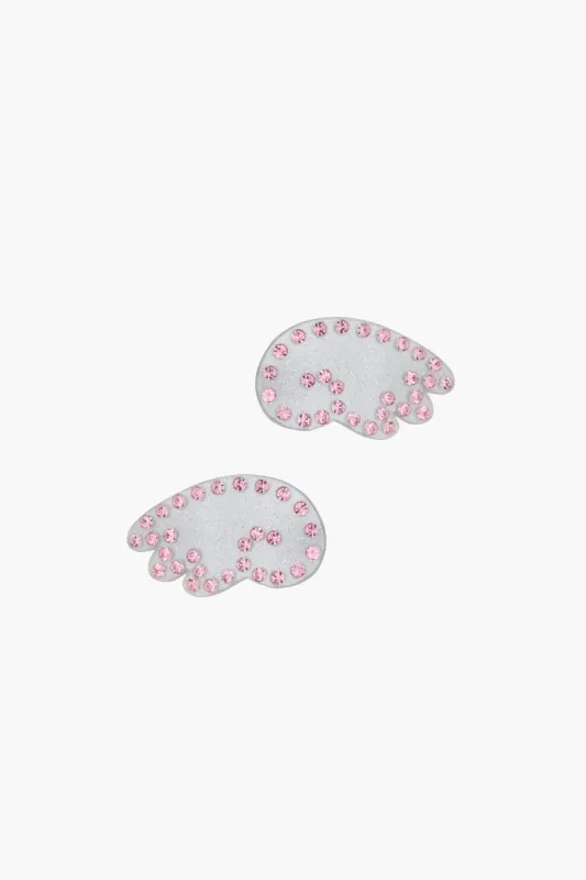 WING CLIPS IN CLOUDY made by Sandy Liang