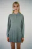 HAGUE SWEATER DRESS IN GREY sold by Sandy Liang