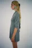 HAGUE SWEATER DRESS IN GREY sold by Sandy Liang
