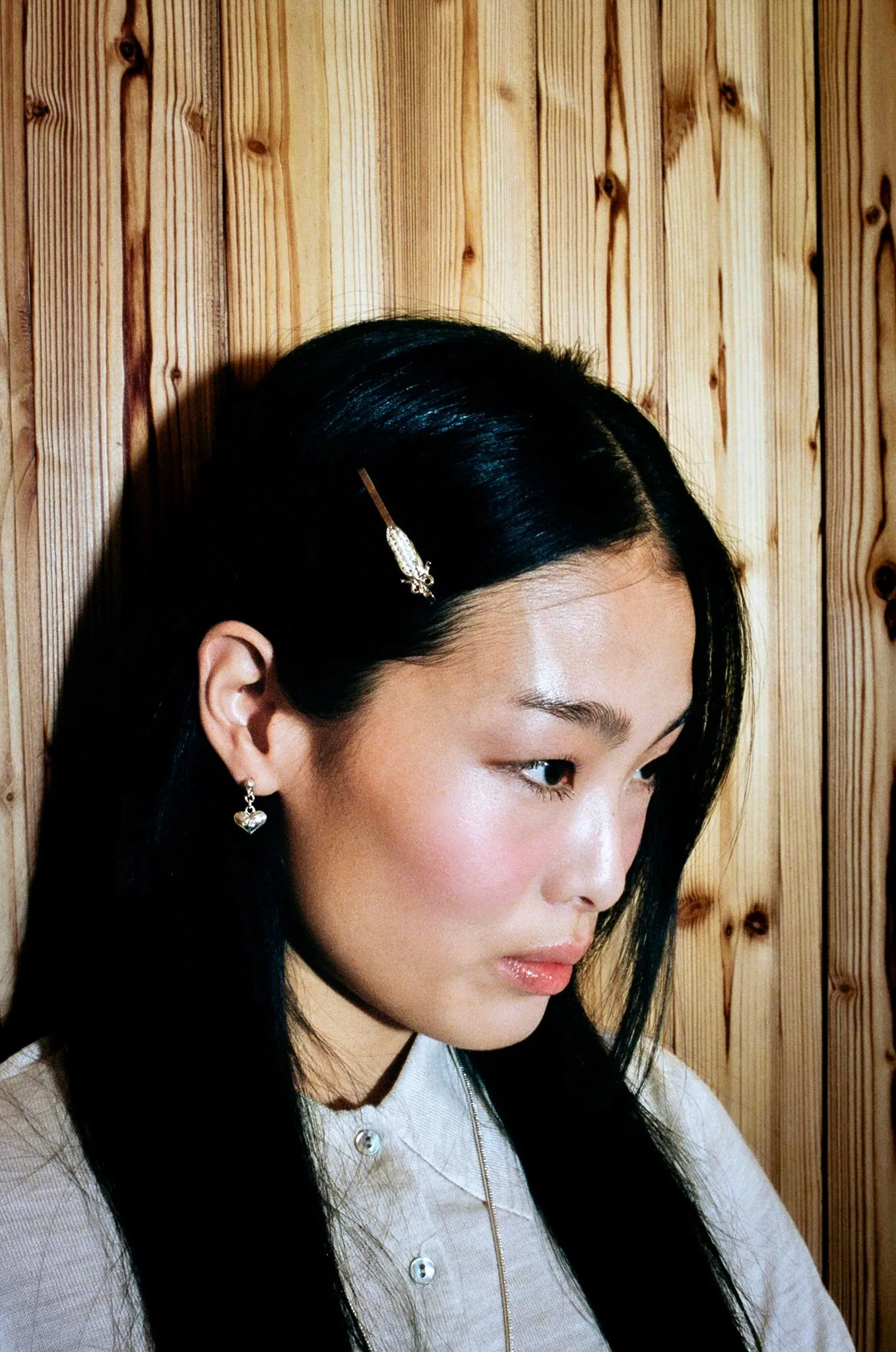 SAFETY EARRINGS IN STERLING SILVER sold by Sandy Liang product image thumbnail 2