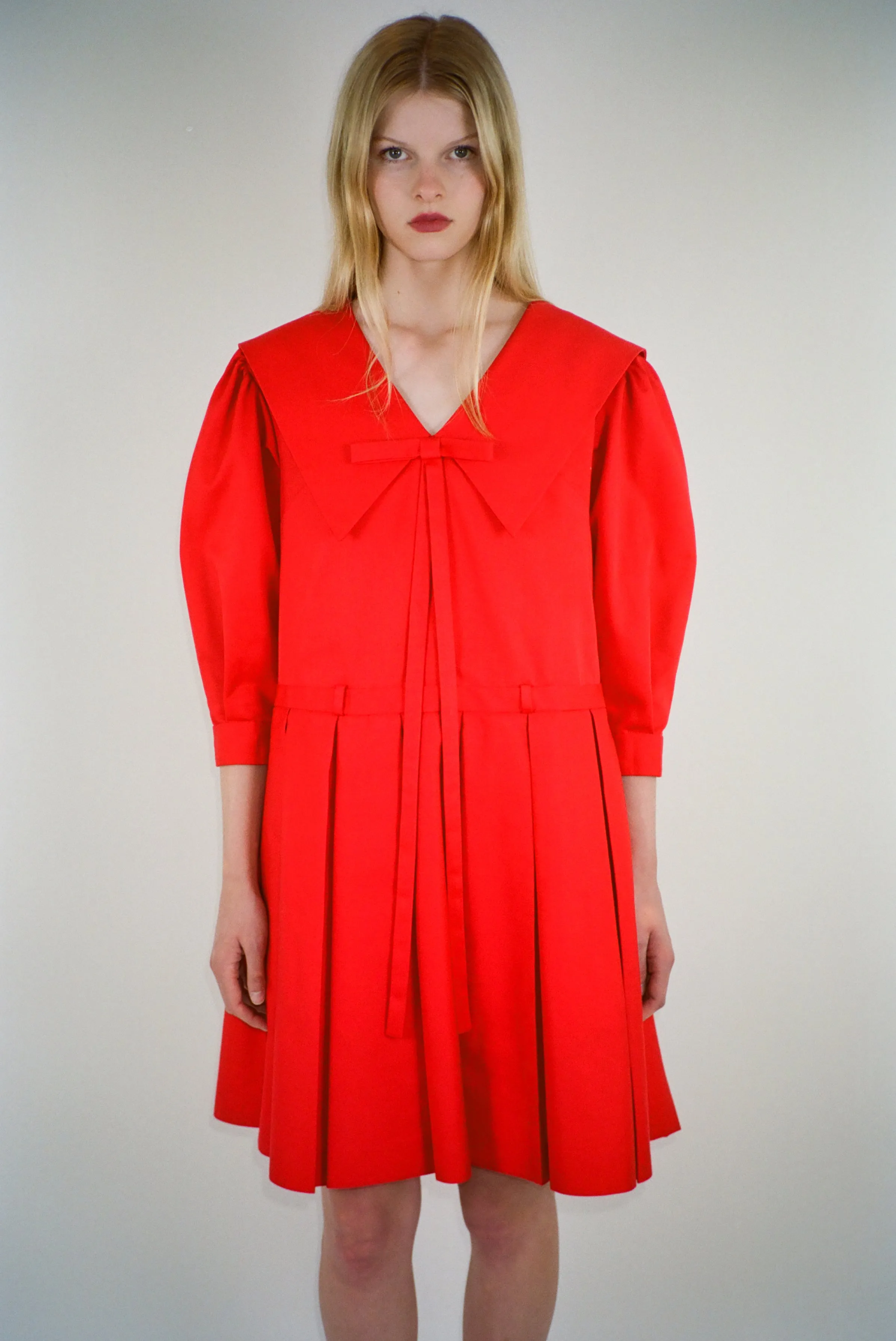 KISMET DRESS IN RED sold by Sandy Liang product image thumbnail 2