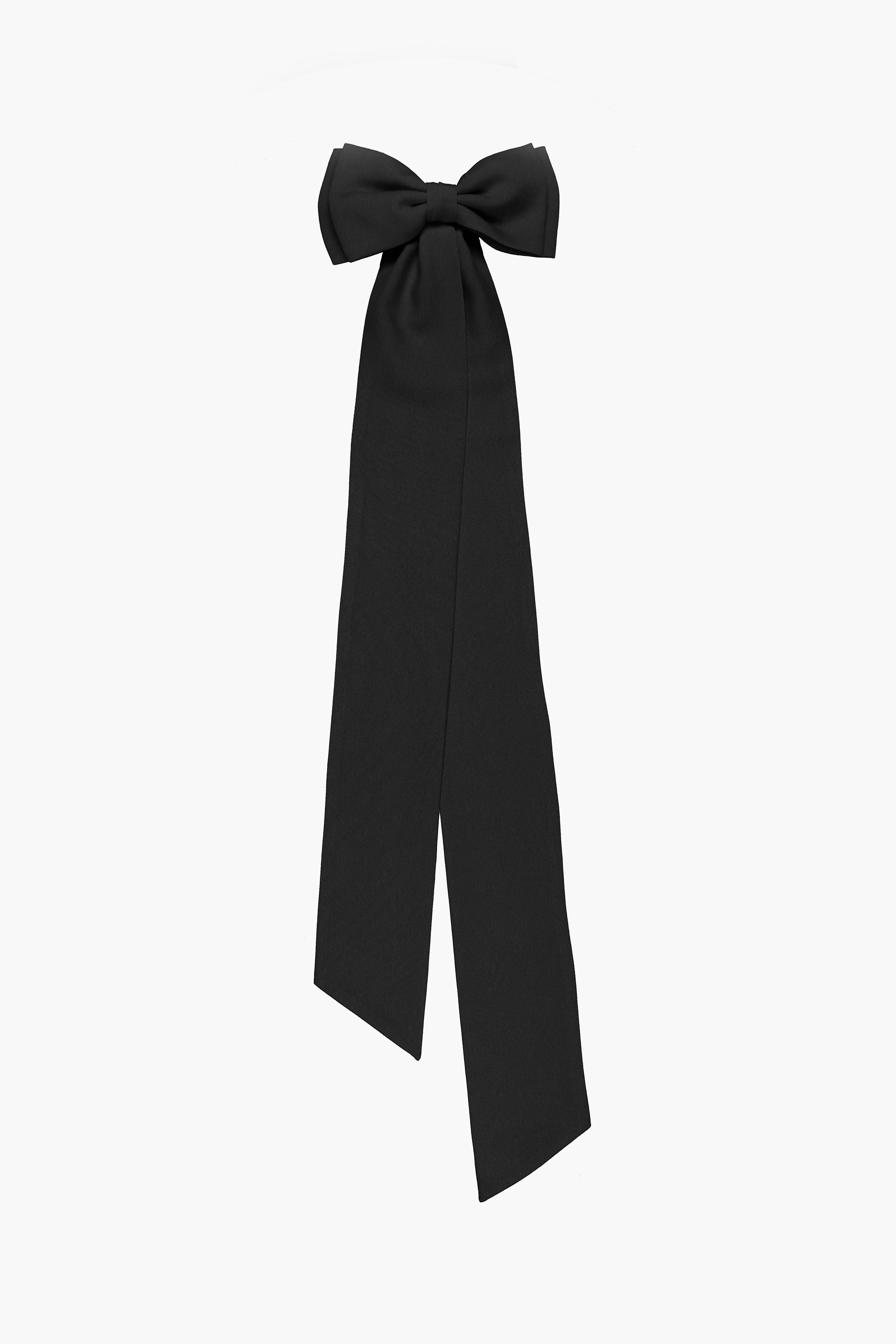 PALERMO BOW IN BLACK sold by Sandy Liang