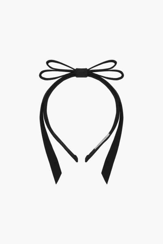 PALERMO BOW IN WHITE SATIN | Parallel