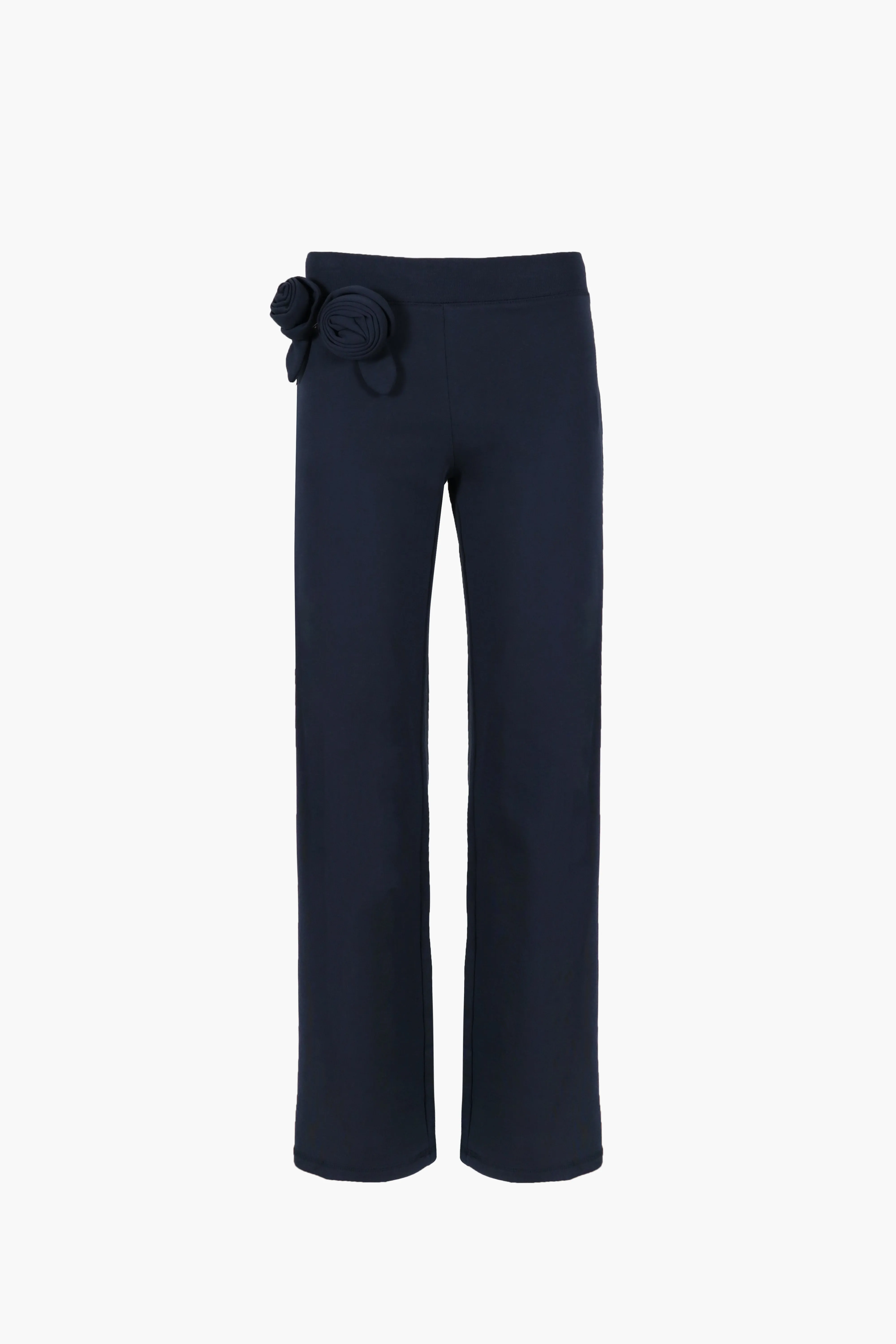 HILTON SWEATPANTS IN NAVY sold by Sandy Liang