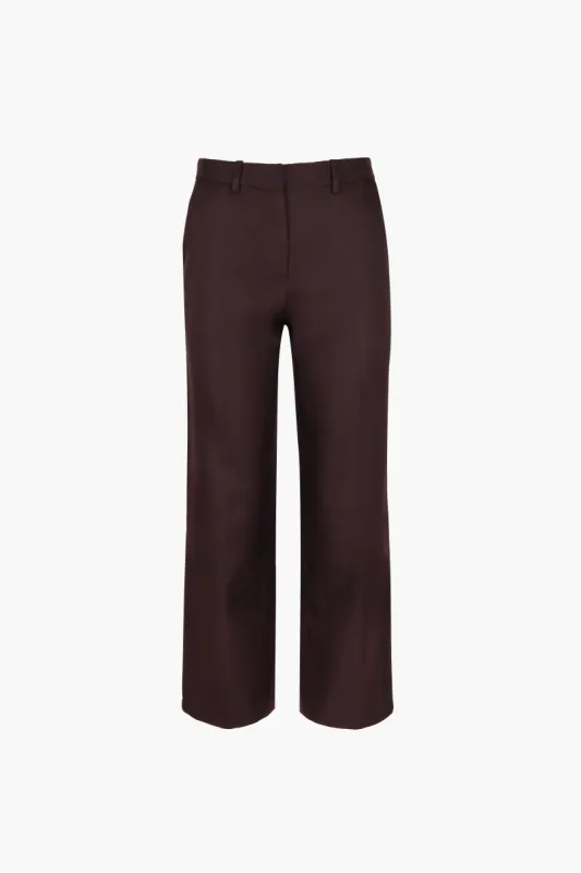BOXY PANT IN BROWN made by Sandy Liang