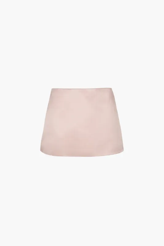 JUICE SKIRT IN BALLET sold by Sandy Liang