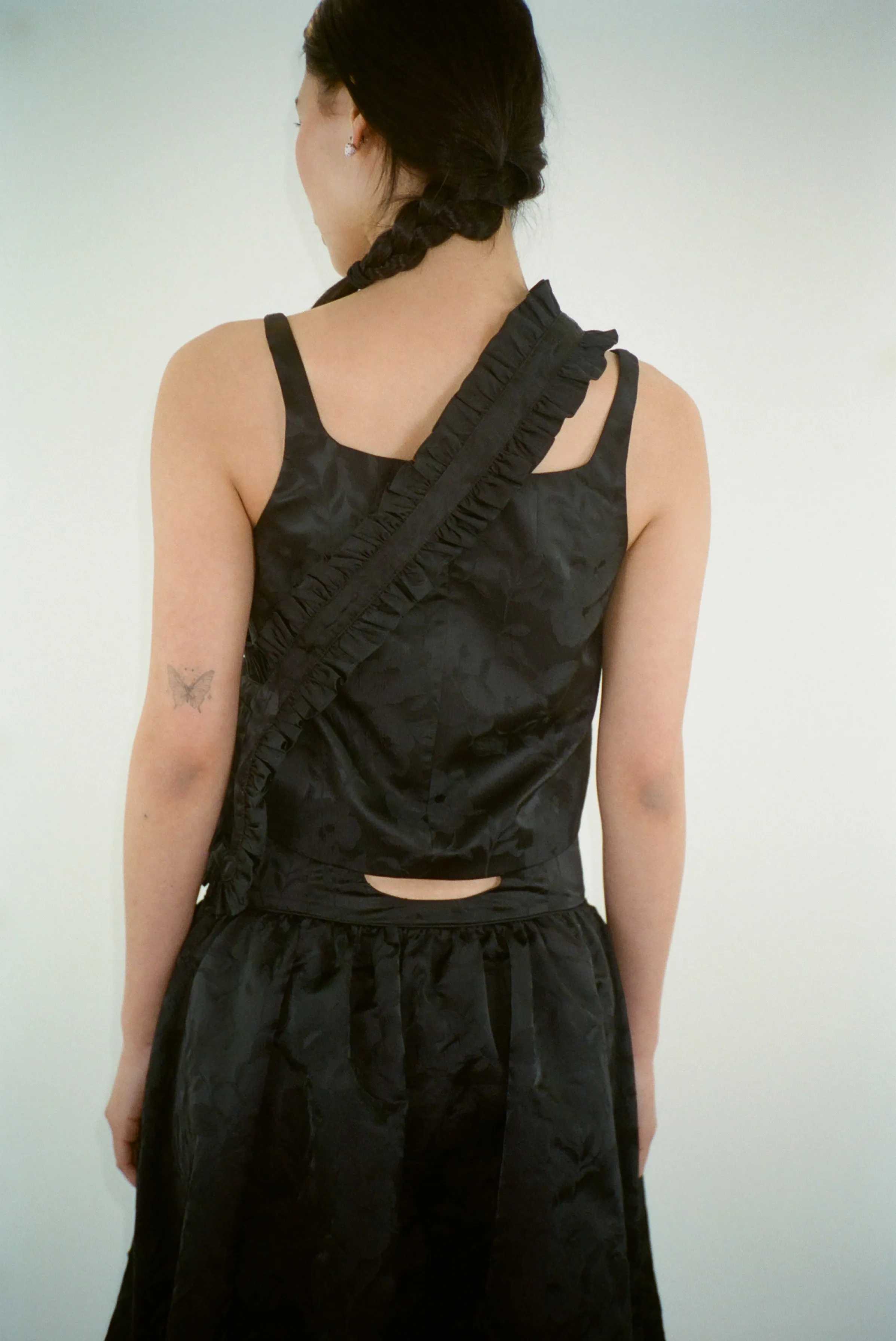 CARRY TOP IN BLACK sold by Sandy Liang product image thumbnail 3