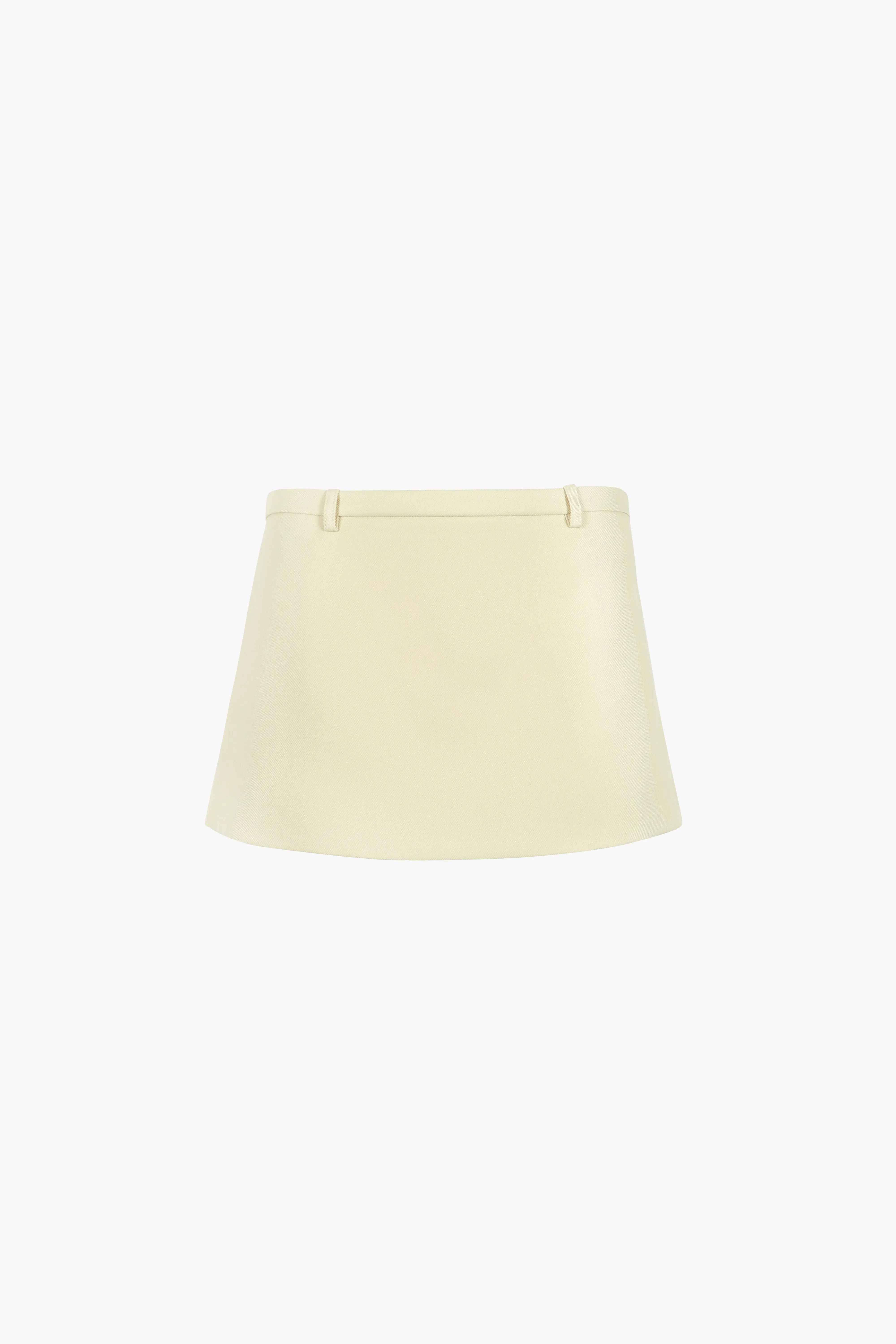 HOLLY SKIRT IN BUTTER sold by Sandy Liang