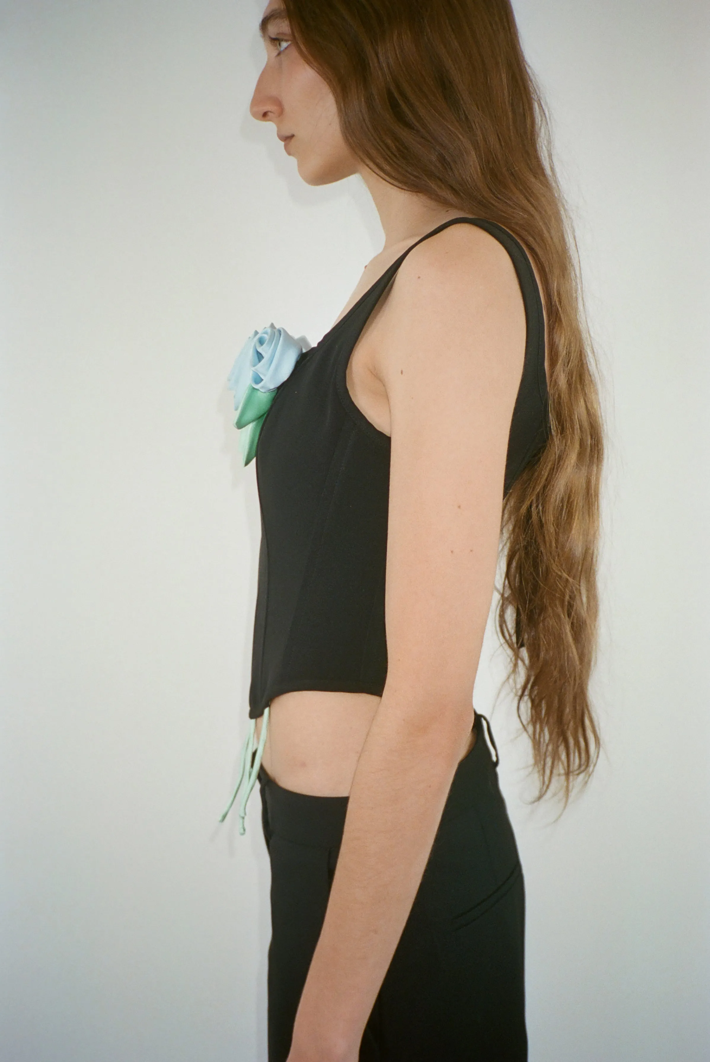 BARQUE CORSET IN BLUE sold by Sandy Liang product image thumbnail 3