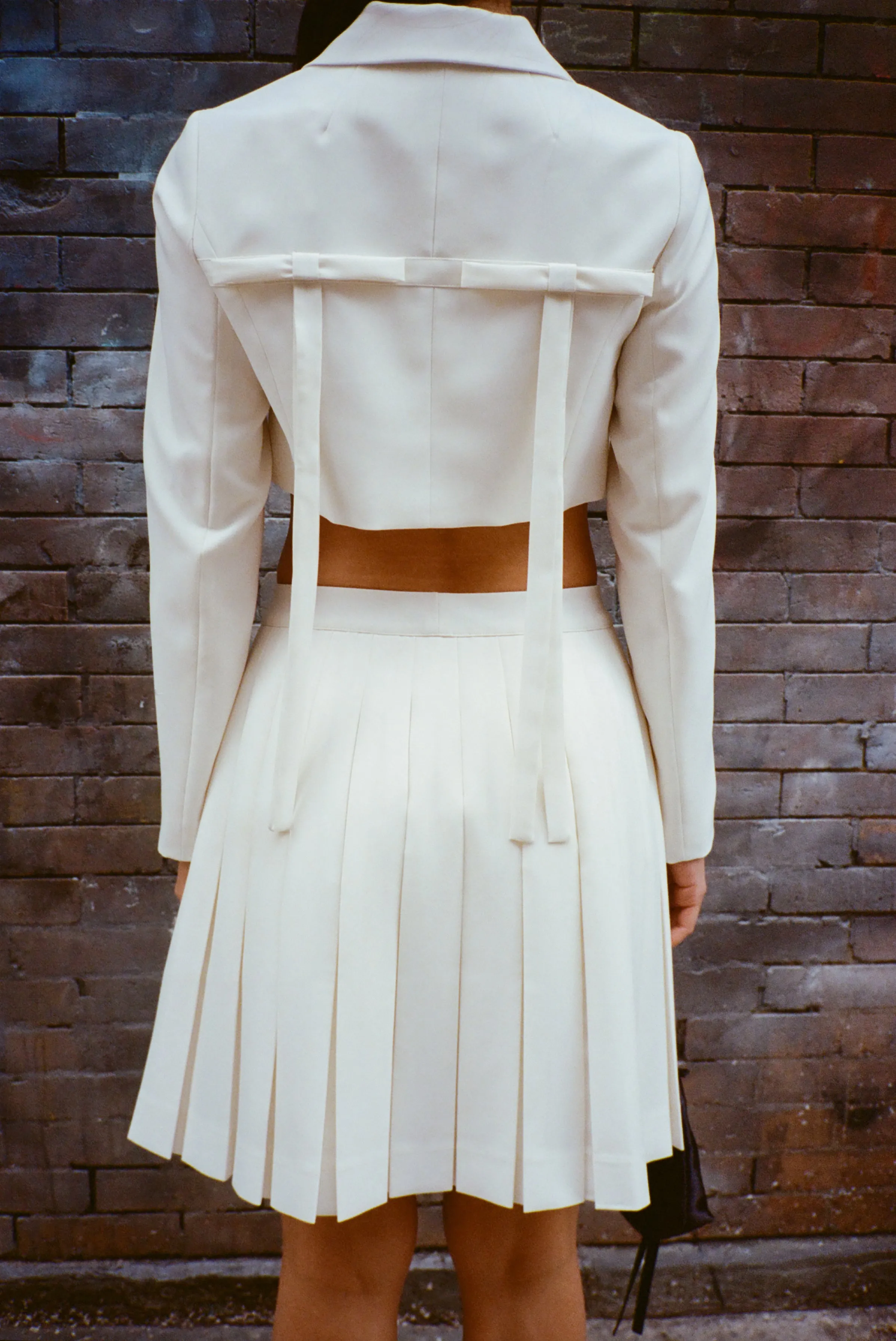 ENNIS JACKET IN BONE sold by Sandy Liang product image thumbnail 2