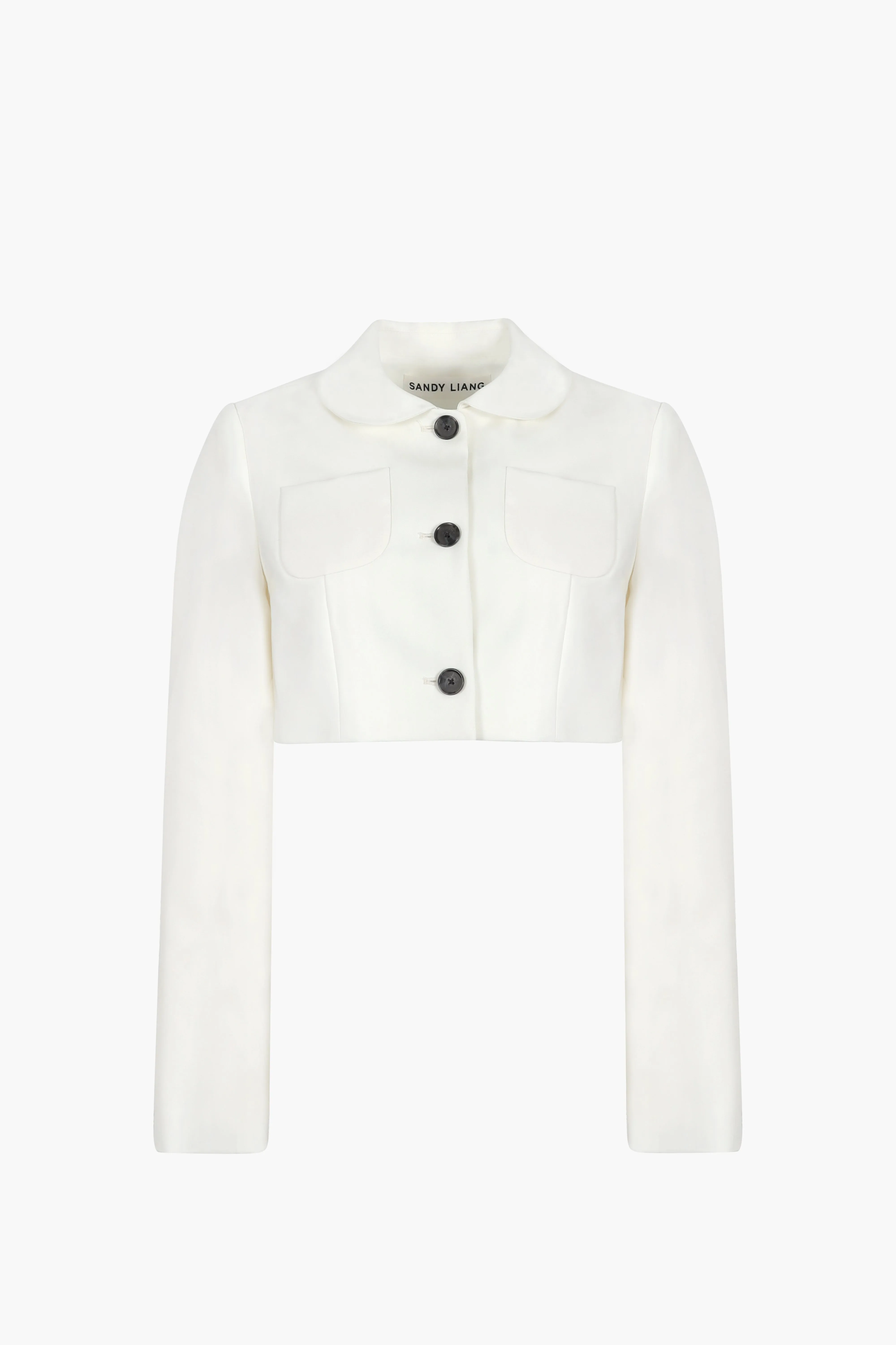 ENNIS JACKET IN BONE sold by Sandy Liang