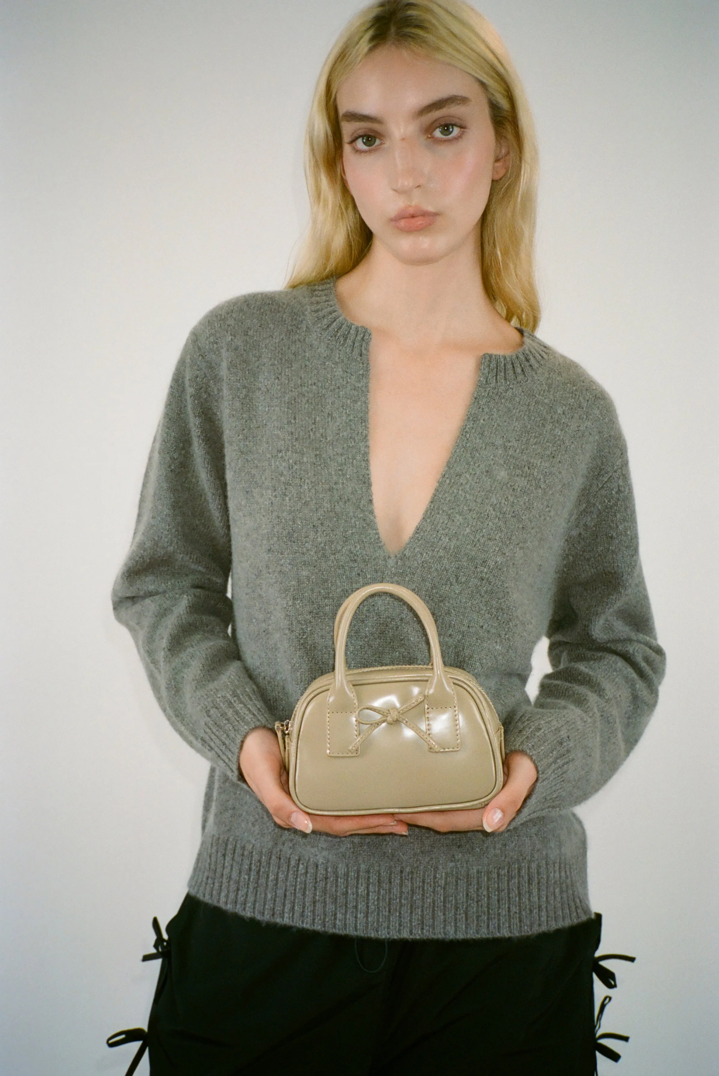 SECURE BAG IN TAUPE sold by Sandy Liang product image thumbnail 3