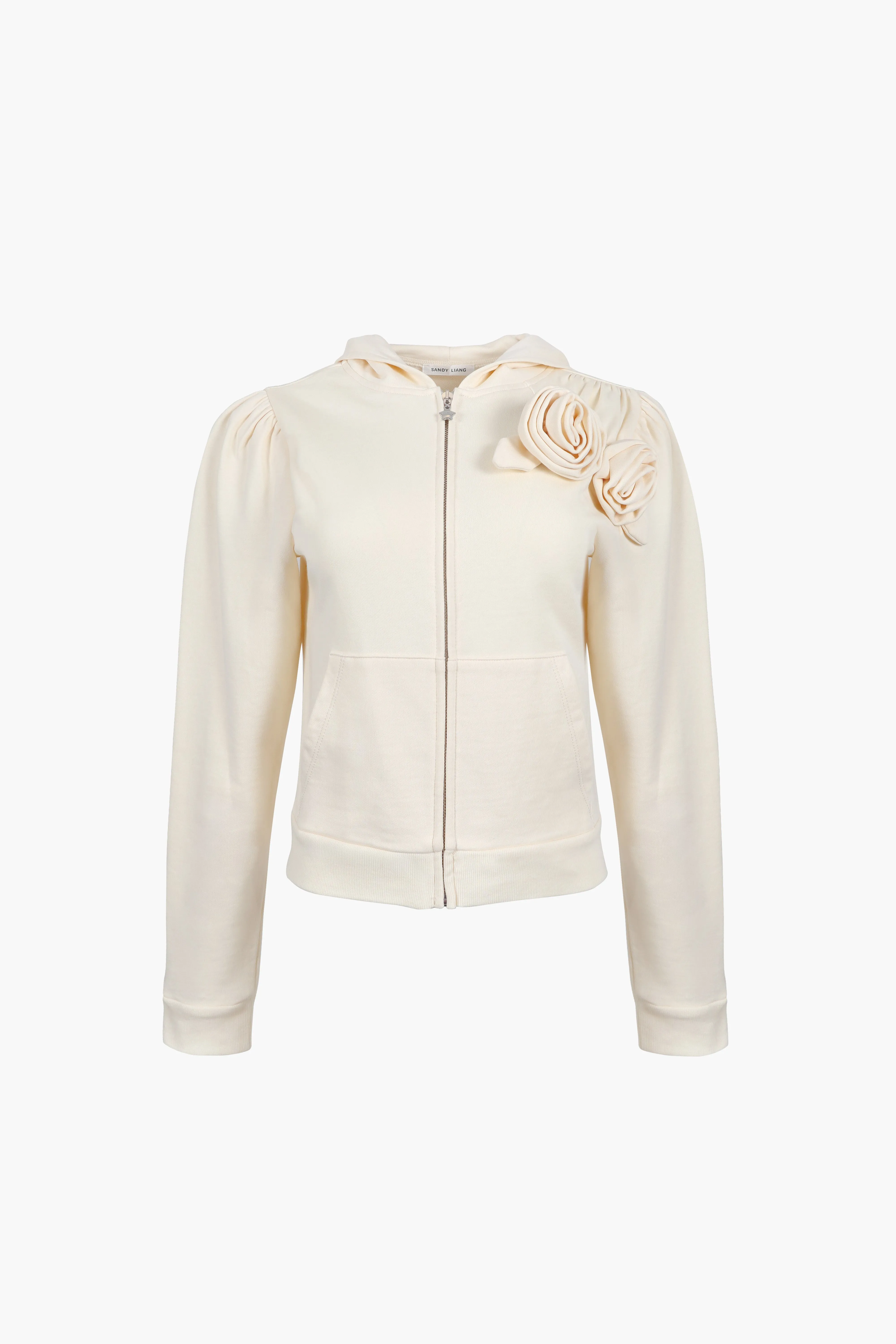 SOOKIE HOODIE IN BUTTER sold by Sandy Liang