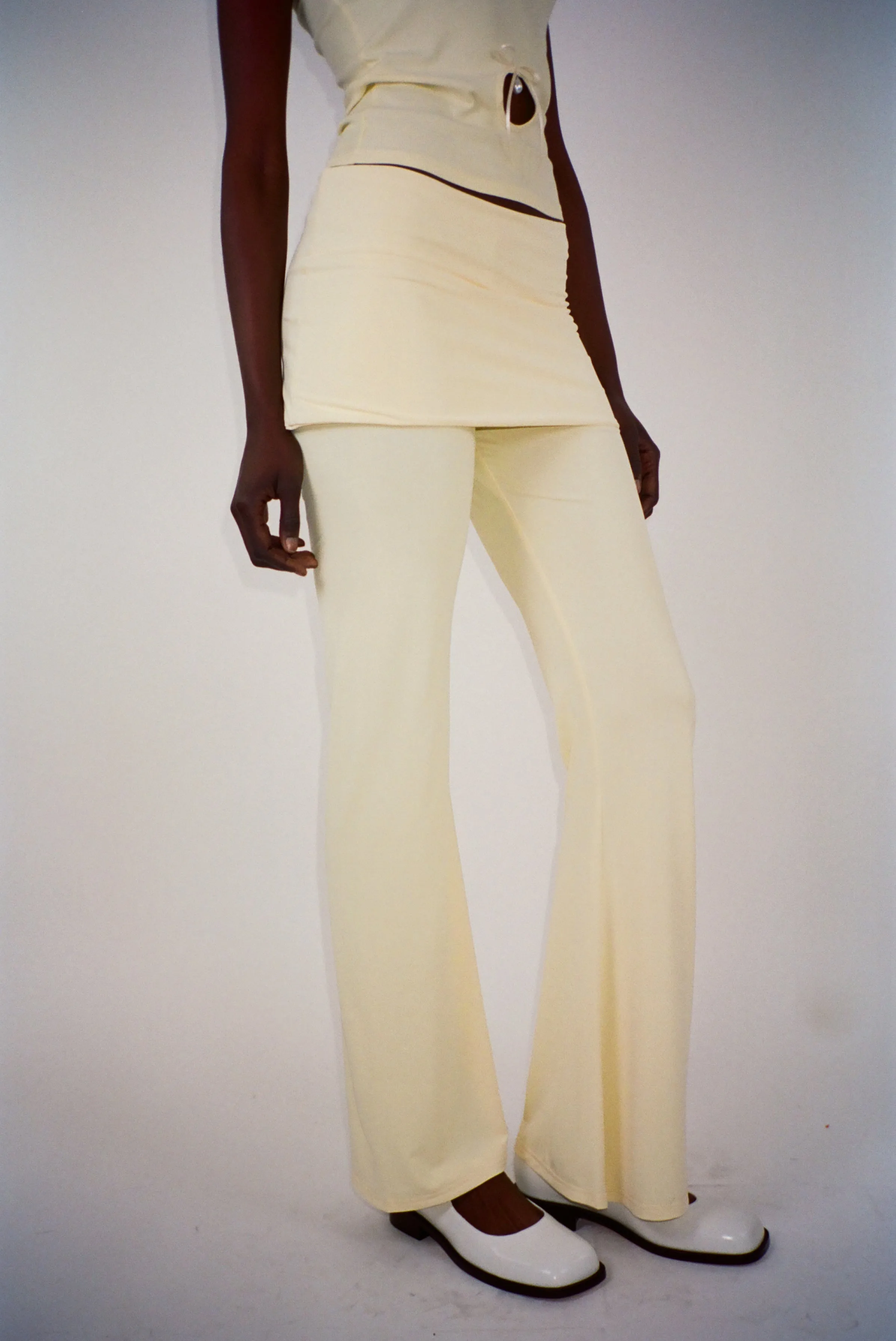 SOUND PANT IN BUTTER sold by Sandy Liang product image thumbnail 3