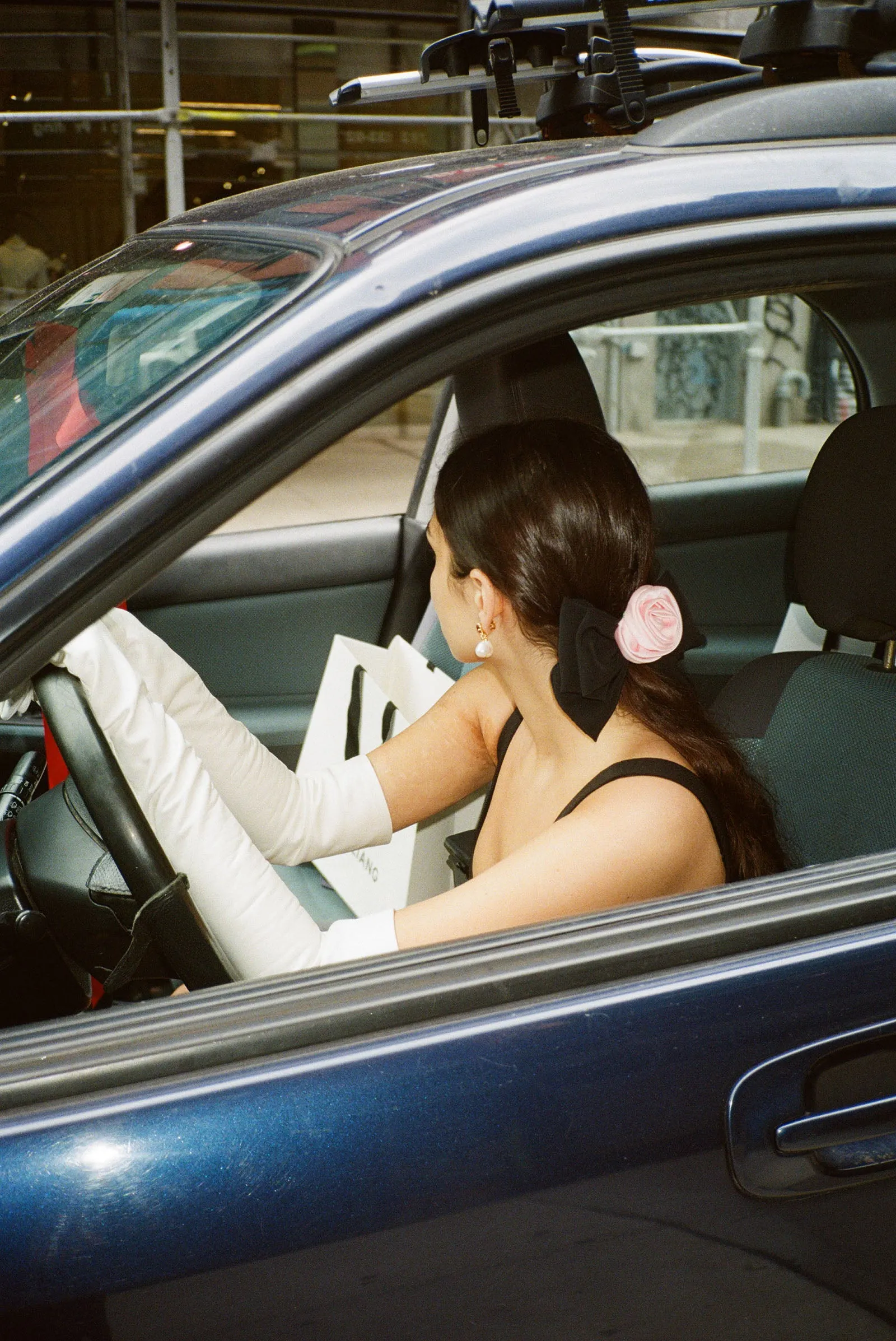 CORSAGE HAIR BOW sold by Sandy Liang product image thumbnail 2