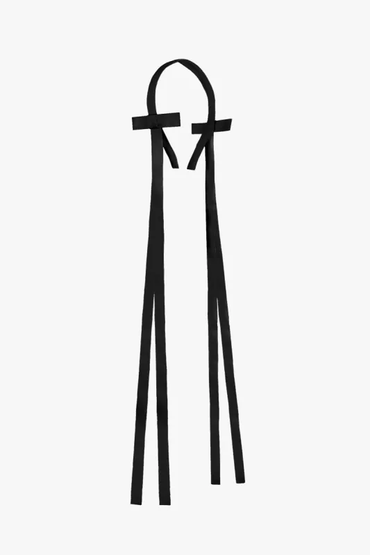 PALERMO BOW IN WHITE SATIN | Parallel