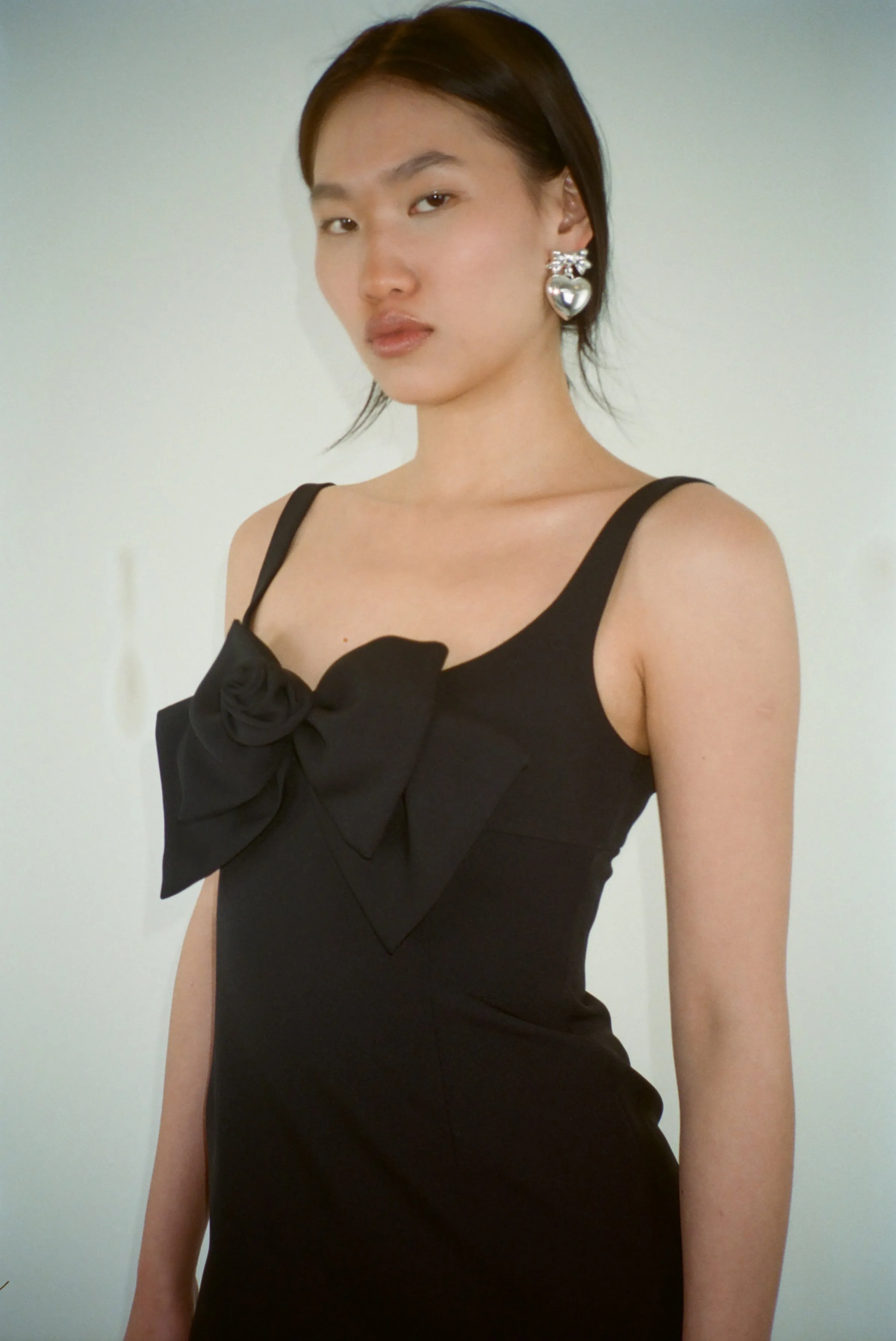 ARDEN DRESS IN BLACK sold by Sandy Liang product image thumbnail 5