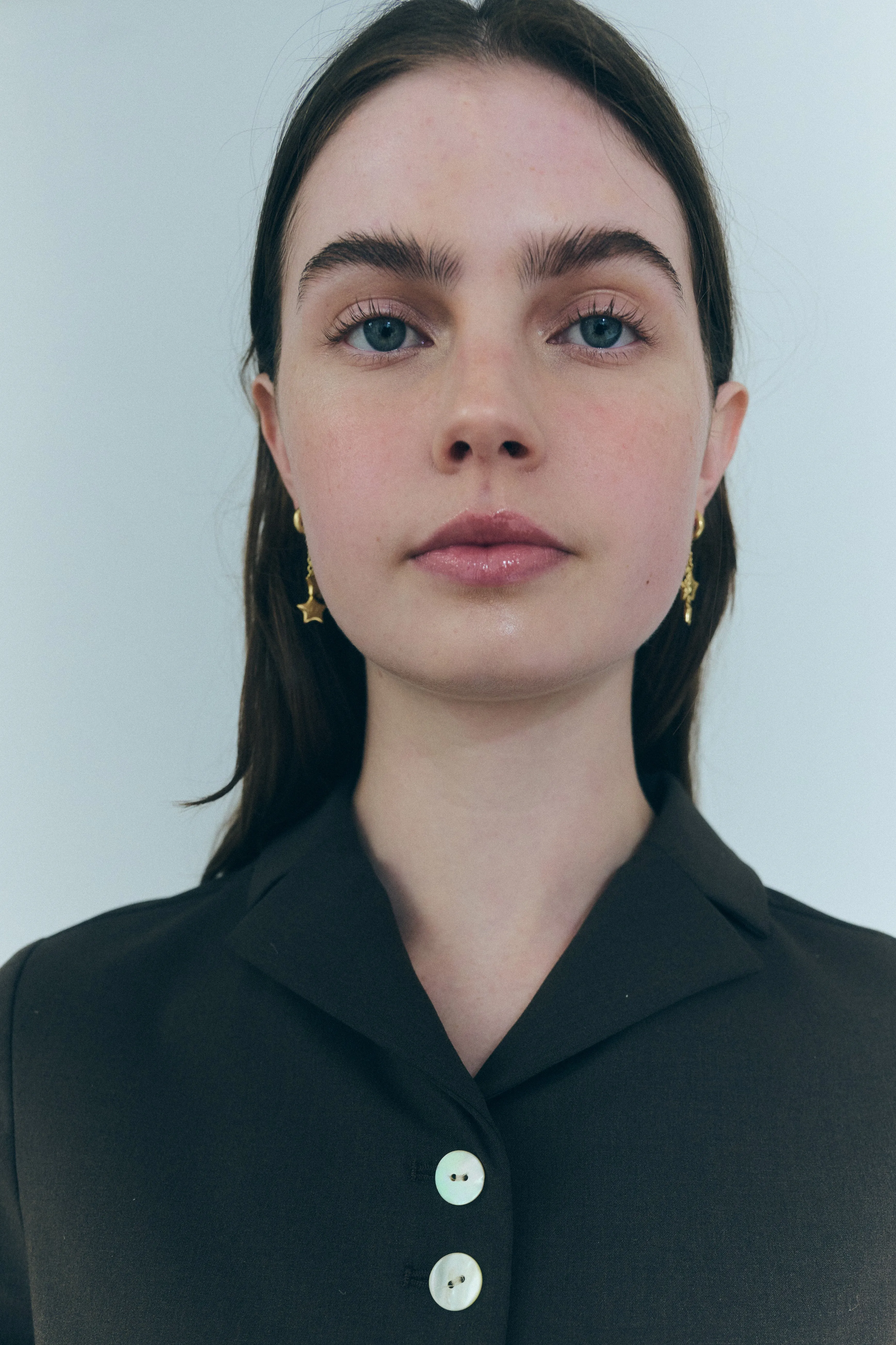 TWIN EARRINGS IN GOLD VERMEIL sold by Sandy Liang product image thumbnail 2