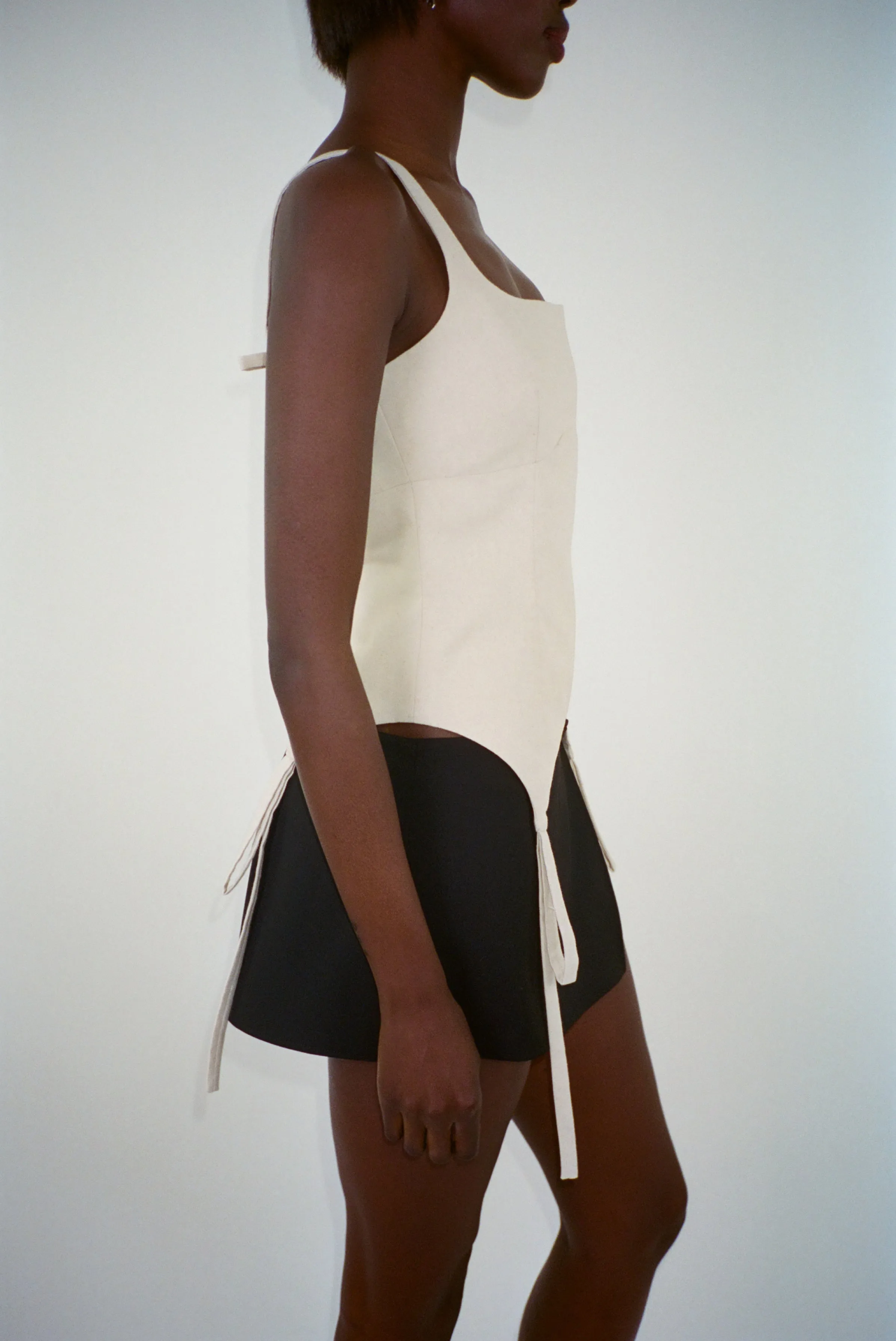 GOTO SKORT IN BLACK sold by Sandy Liang product image thumbnail 2