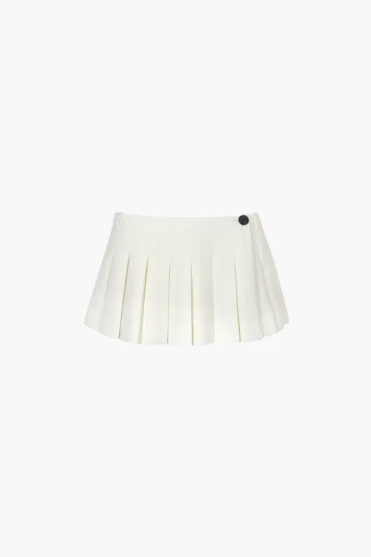 FRANC SKORT IN BONE sold by Sandy Liang