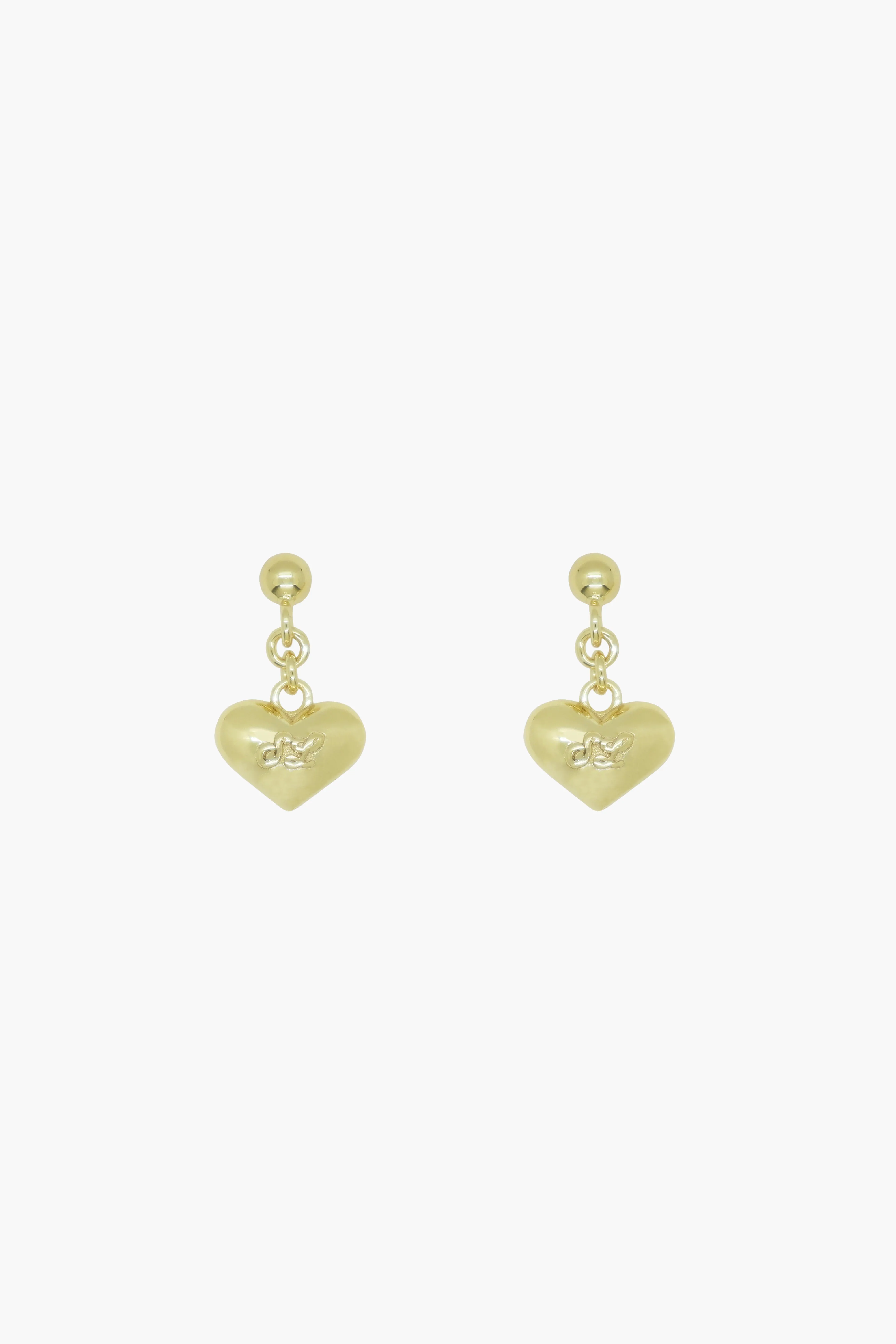 SAFETY EARRINGS IN GOLD VERMEIL sold by Sandy Liang