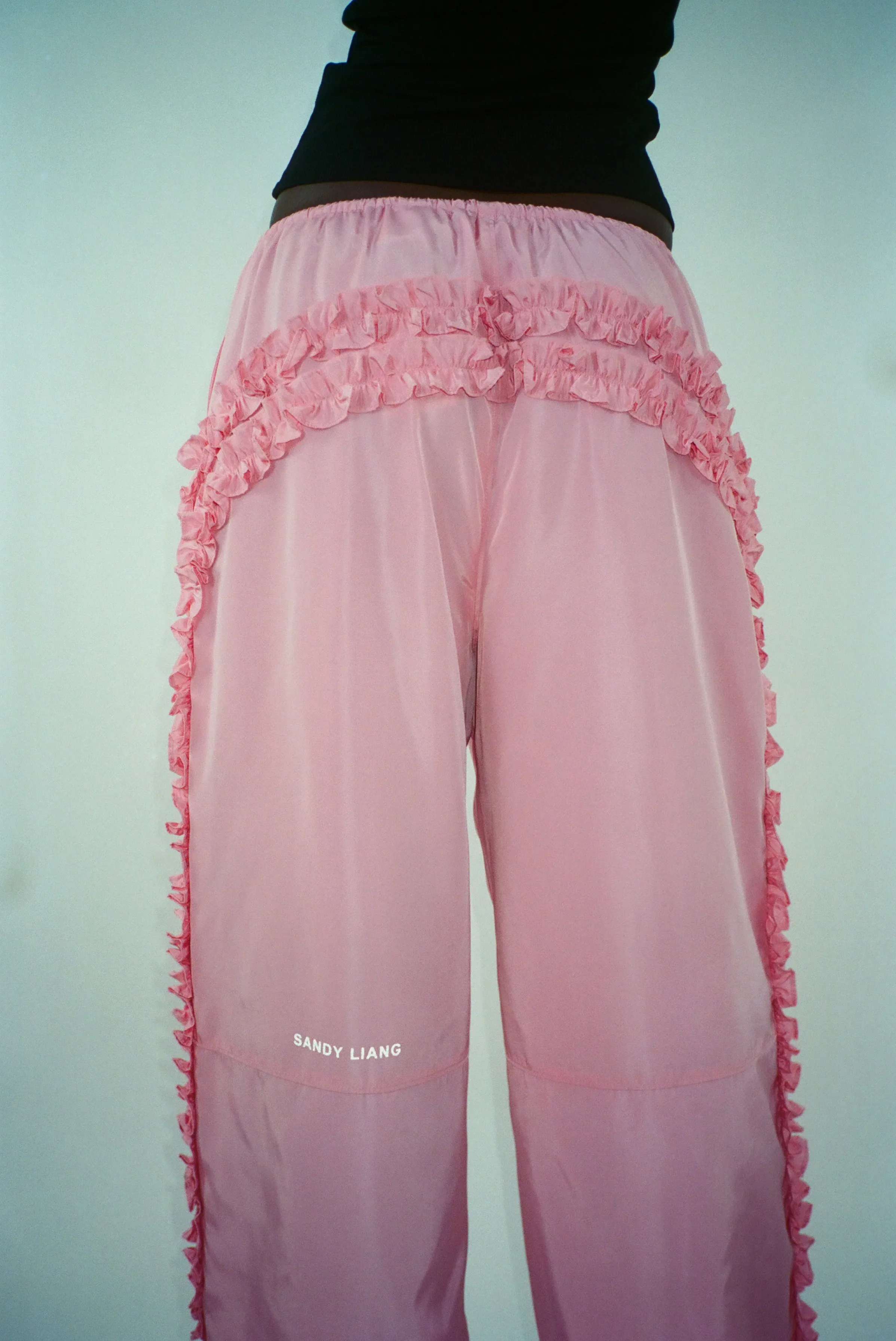 DOSINA PANT IN PINK sold by Sandy Liang product image thumbnail 2