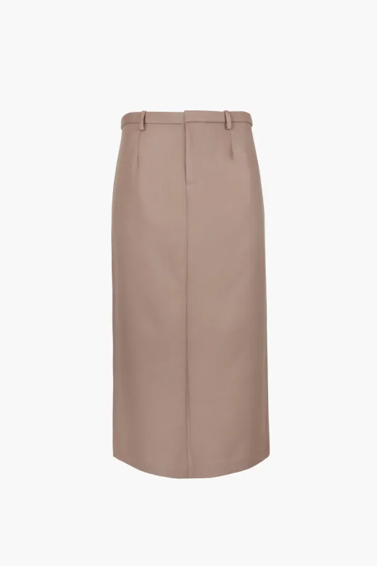 SOCKS SKIRT IN TAUPE sold by Sandy Liang