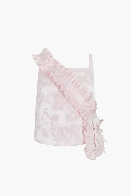 CARRY TOP IN BALLET made by Sandy Liang