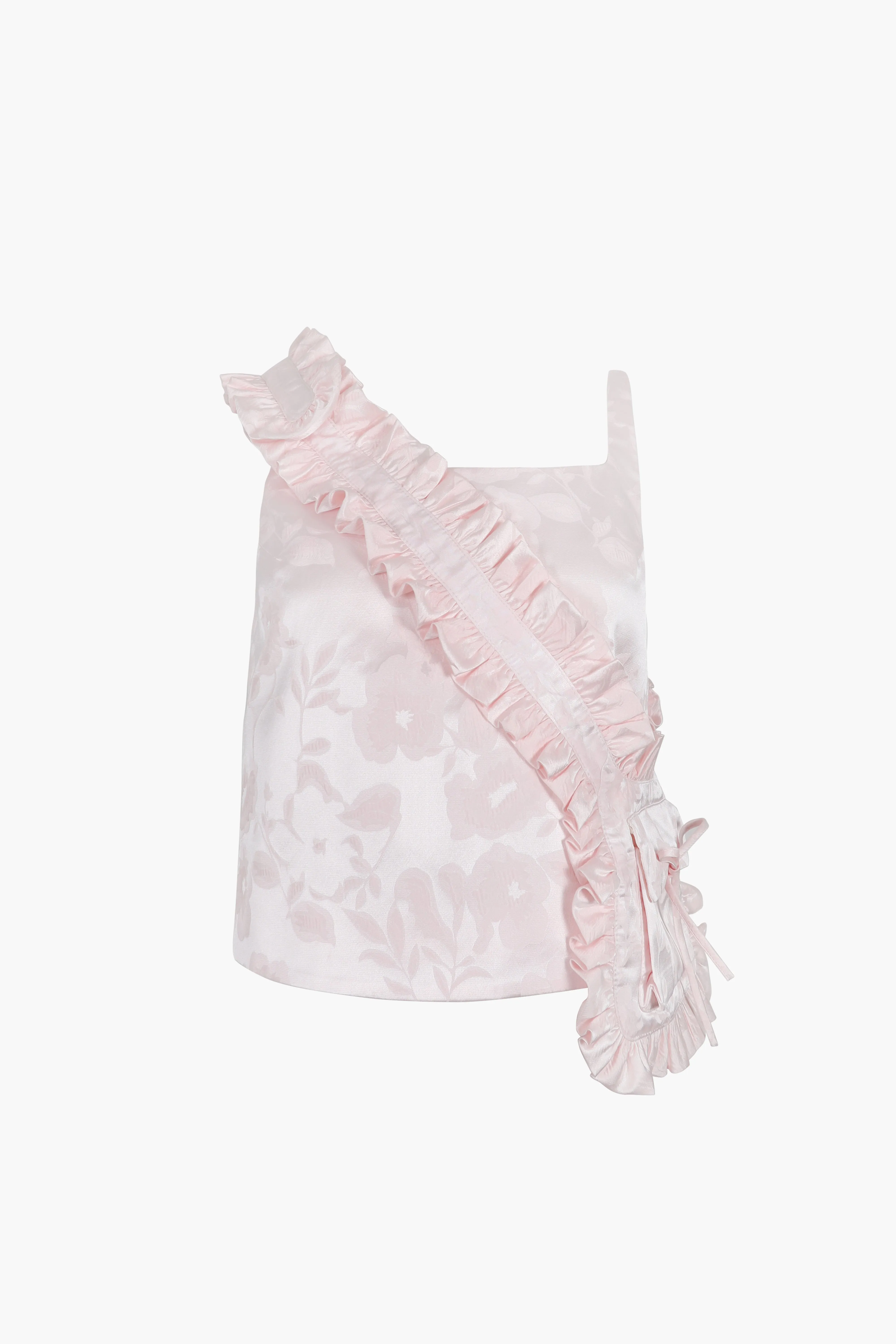 CARRY TOP IN BALLET sold by Sandy Liang