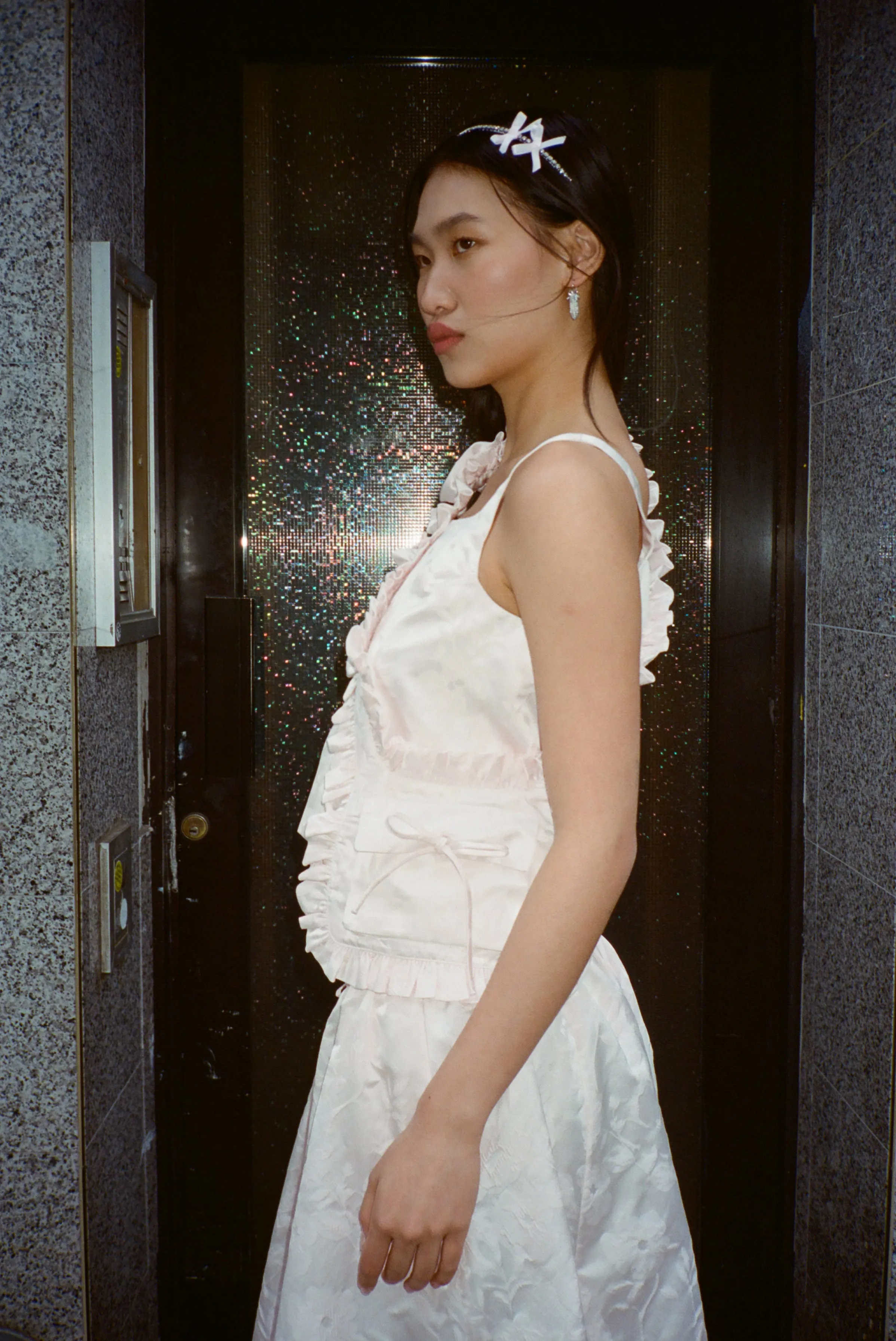 CARRY TOP IN BALLET sold by Sandy Liang product image thumbnail 5