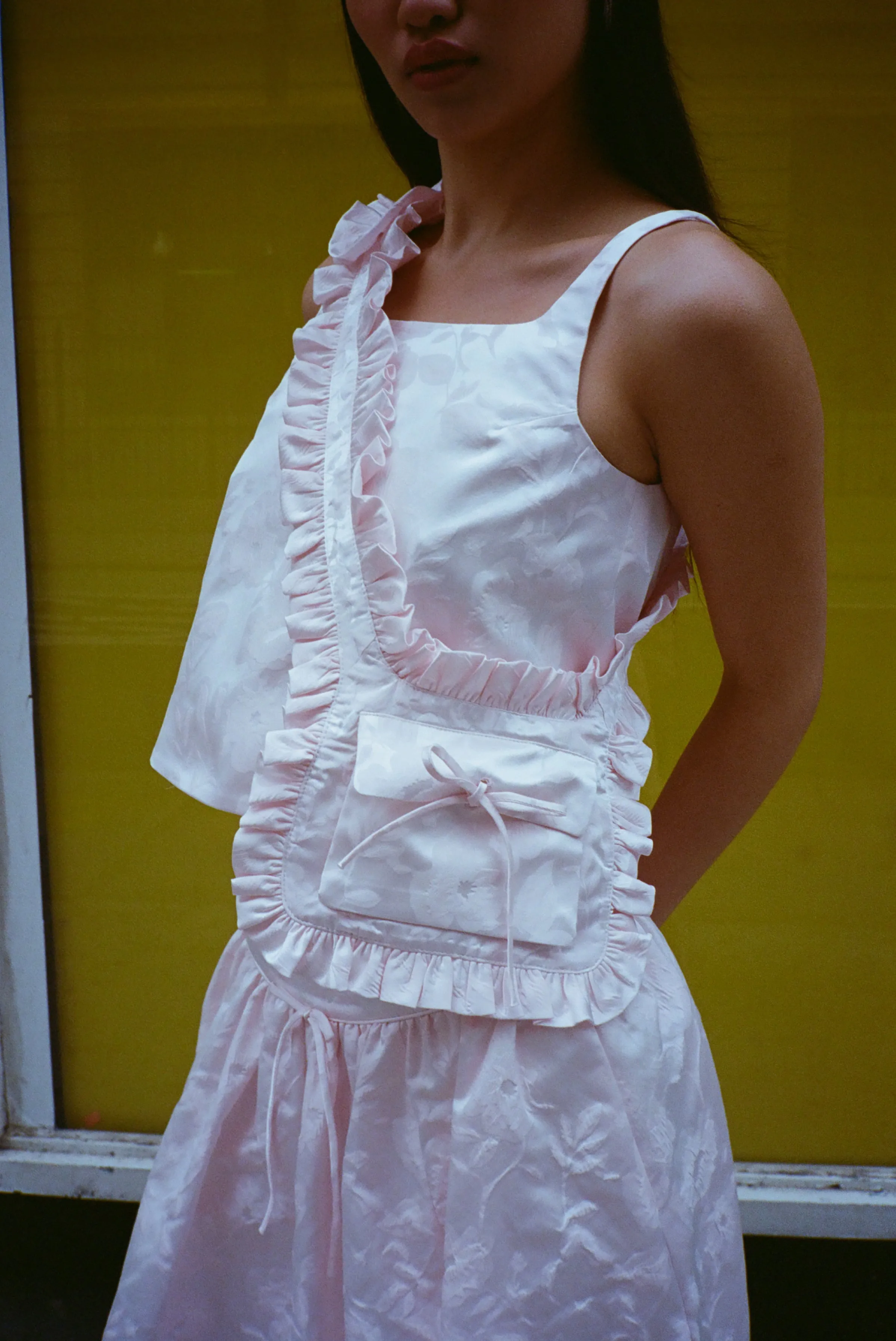 CARRY TOP IN BALLET sold by Sandy Liang product image thumbnail 2