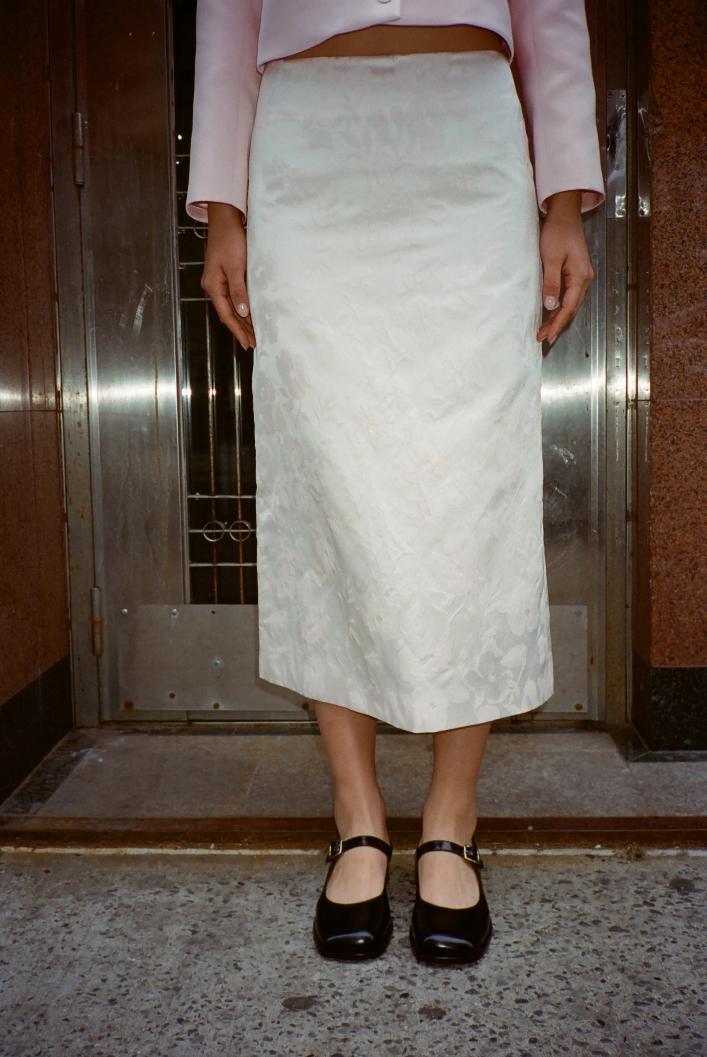 TOES SKIRT IN BALLET JACQUARD sold by Sandy Liang product image thumbnail 3